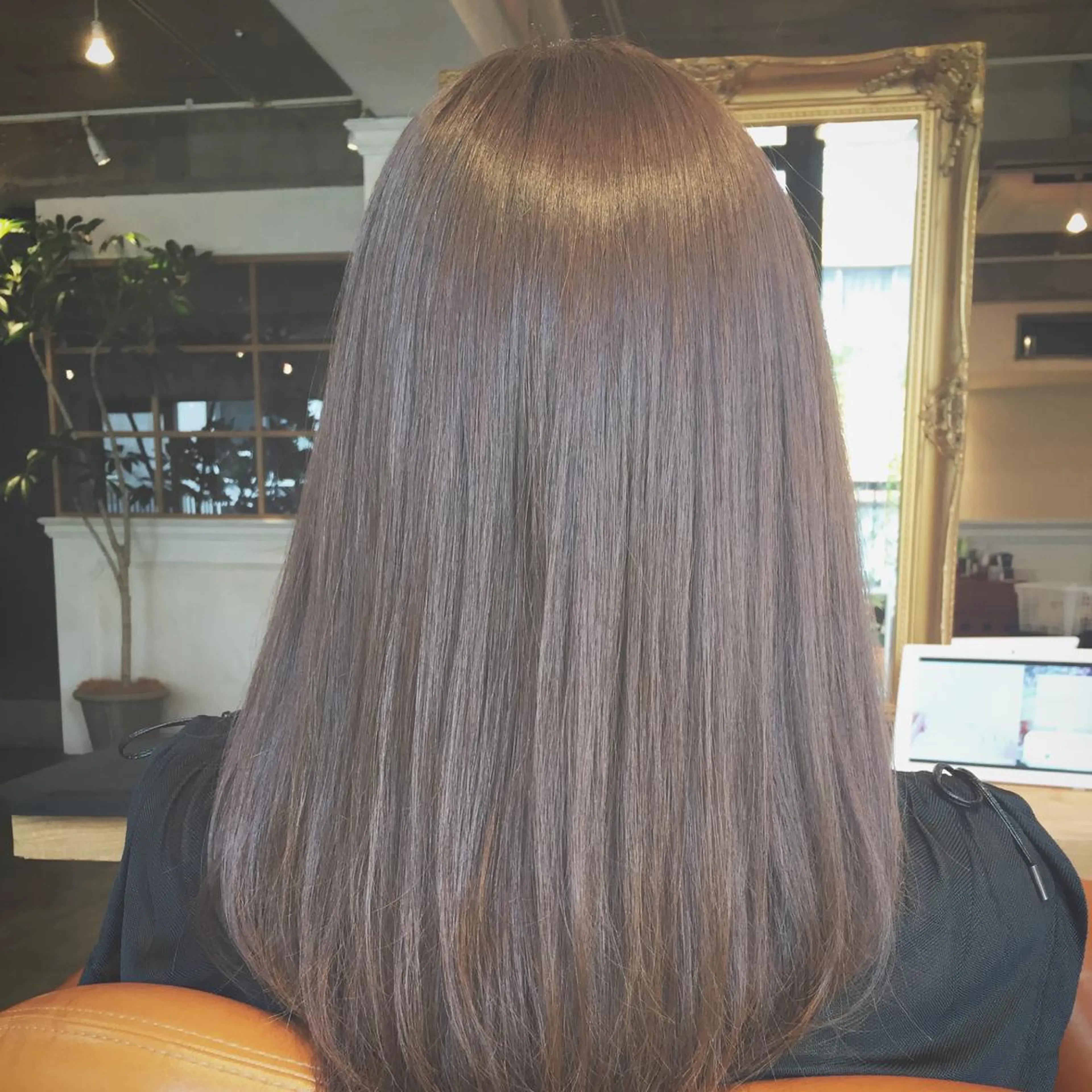 セミロング トリートメント 池田 雄作のヘアスタイル