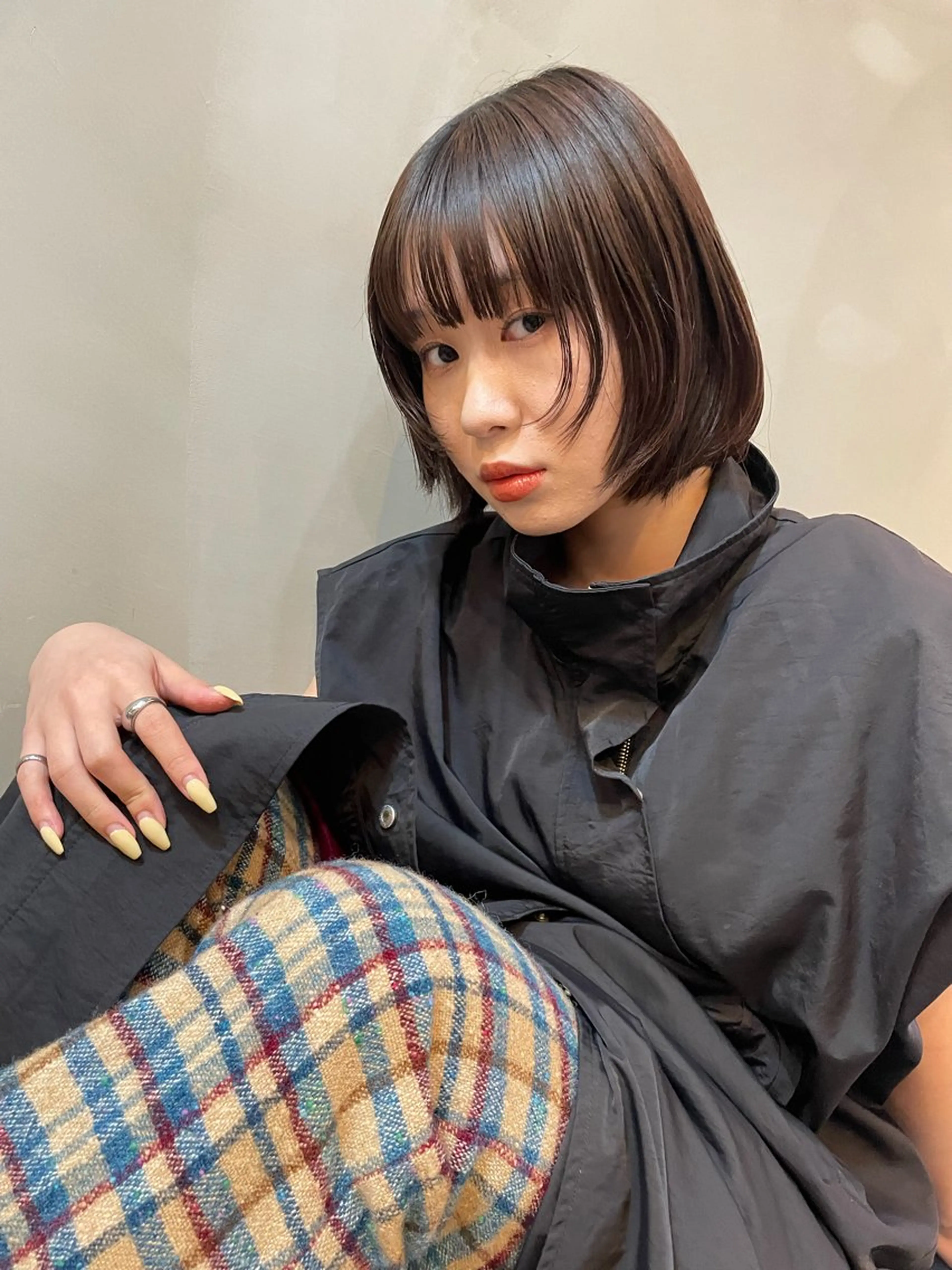 ショート カラー ショート/ボブ/ 心斎橋/宮脇美奈のヘアスタイル