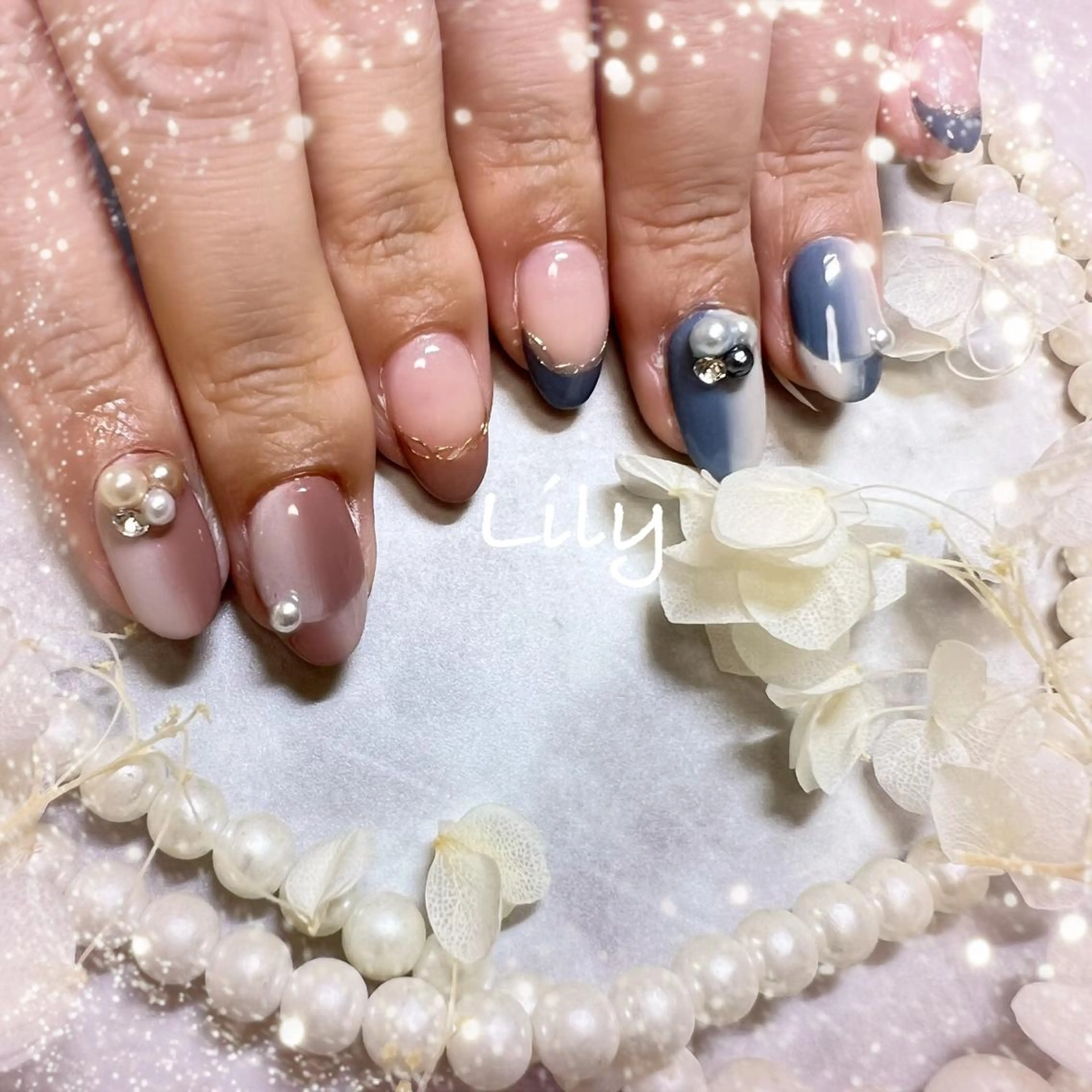 ネイル Lily*nail 🌻Mii🌻のネイルデザイン