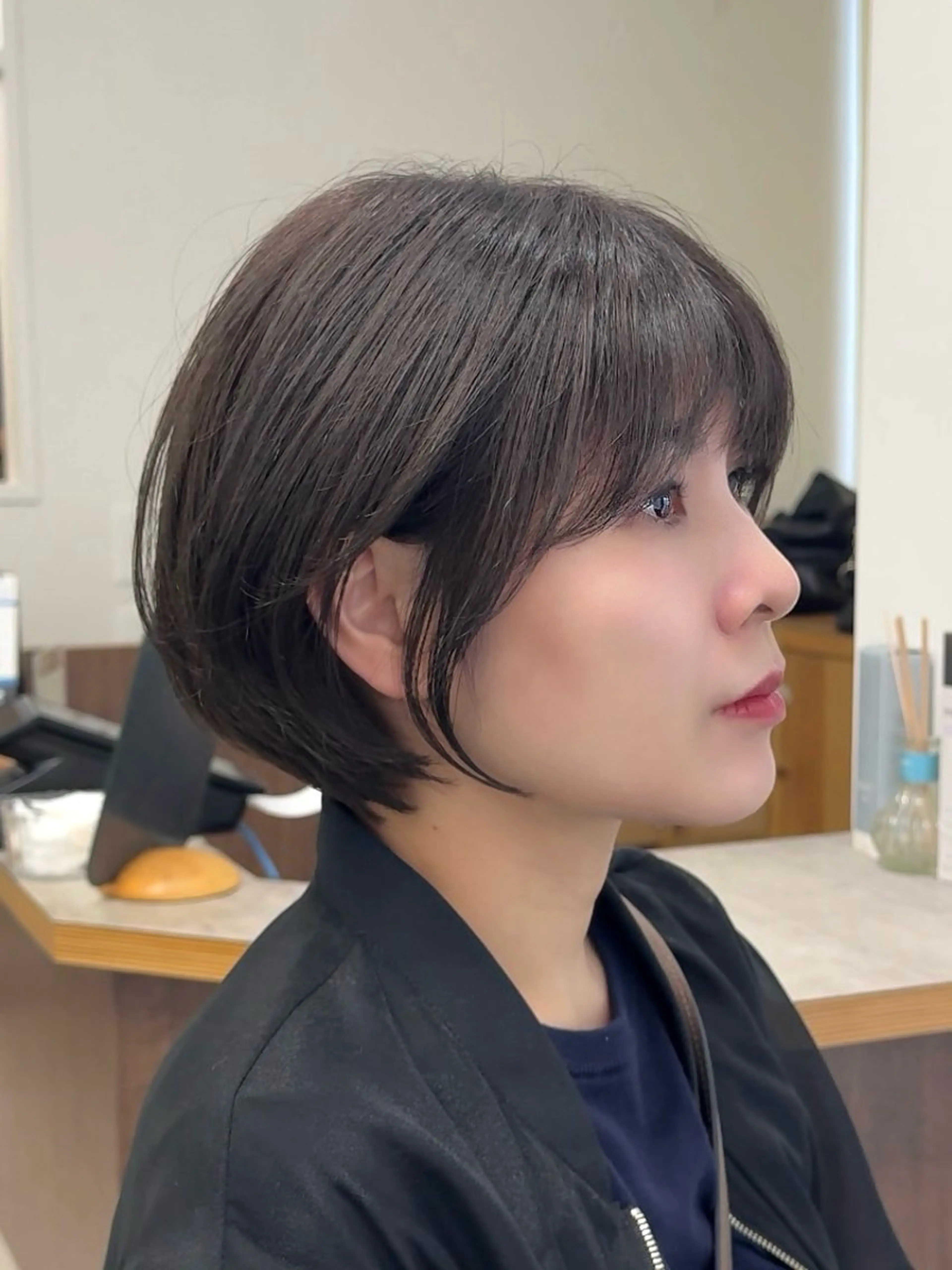 ショート カラー カット ヘアカラー VIEW FUKUOKA所属・似合わせショートカ ット/福岡/えりのヘアスタイル