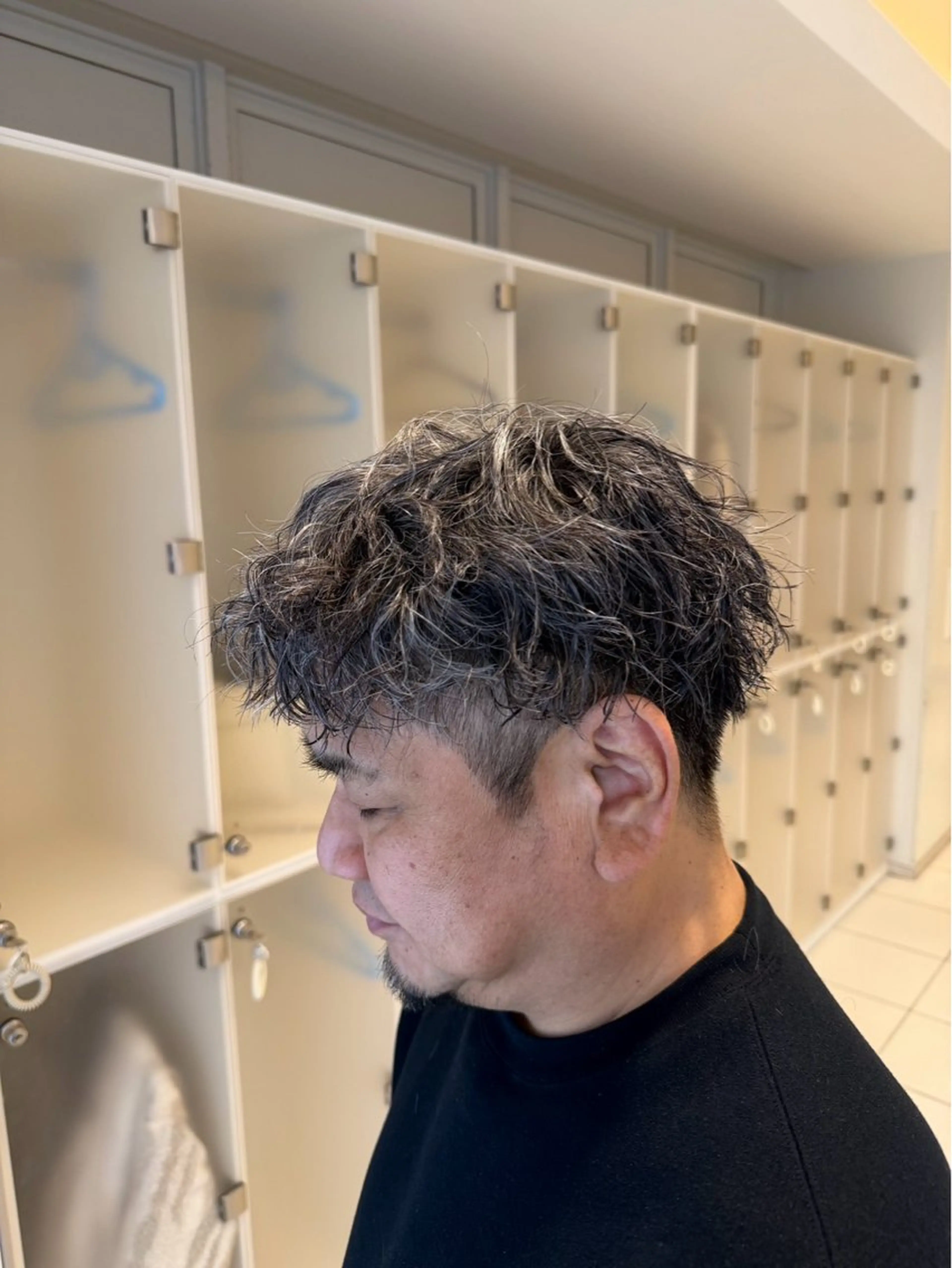 パーマ メンズ 西畑海希/メンズ パーマ/メンズカットのヘアスタイル