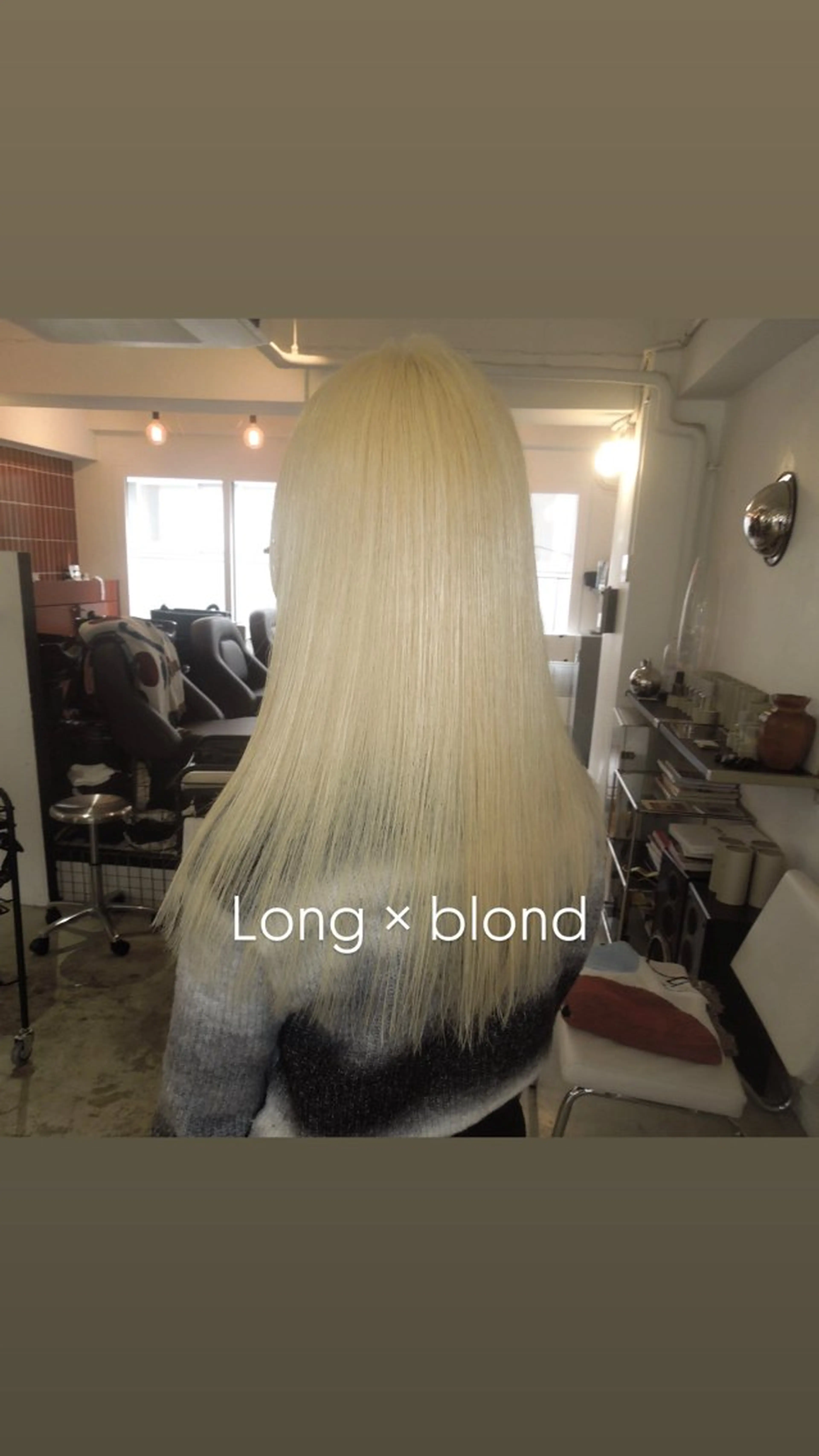 セミロング カラー ブリーチ ケアブリーチ タマキ/似合わせ カット/Wカラーのヘアスタイル