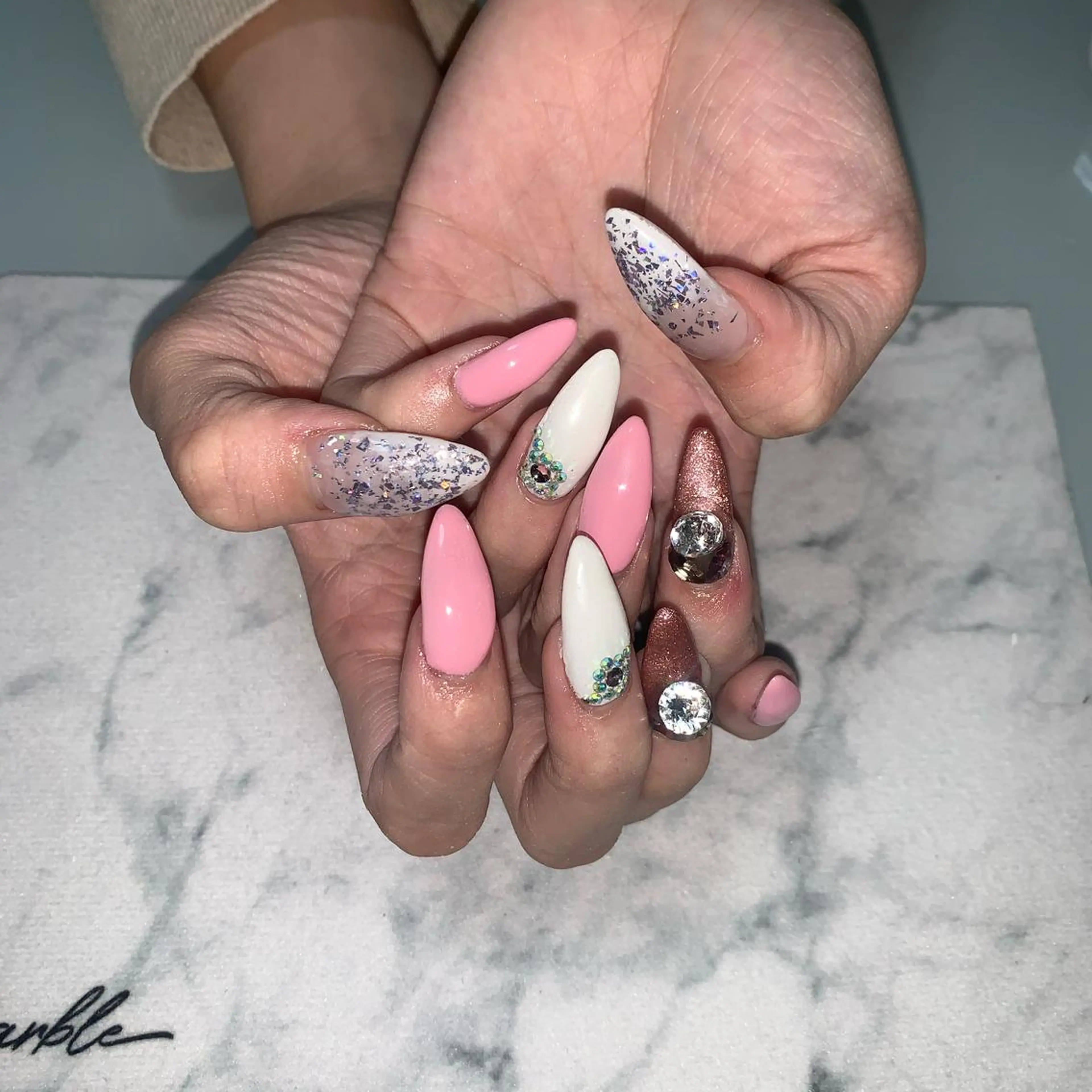 ネイル 🌙🫧CHARME (RUKA)🦋🫧のネイルデザイン