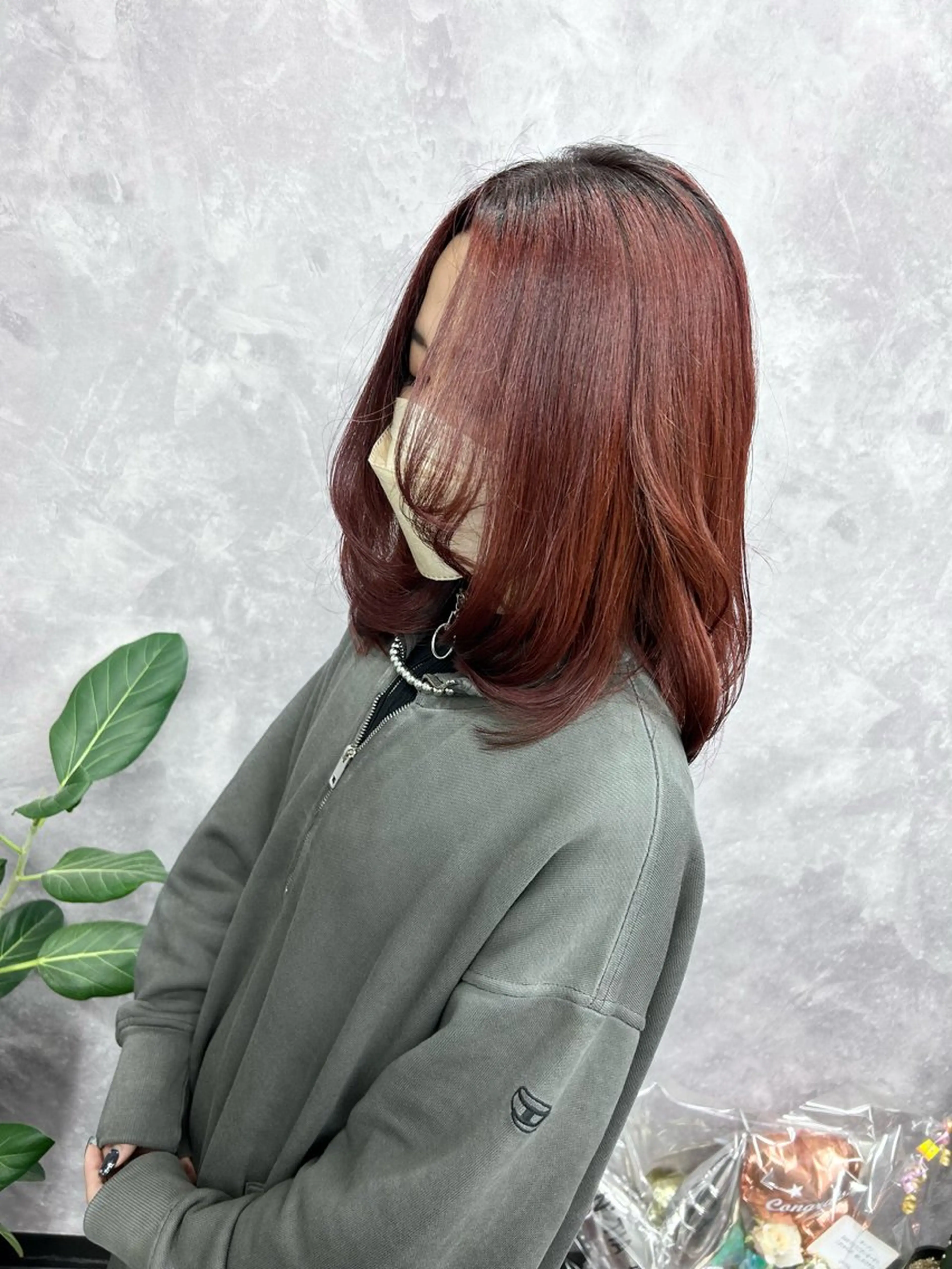 セミロング カット ヘアカラー AN'TIA小作代表 ⭐︎kazuma⭐︎のヘアスタイル