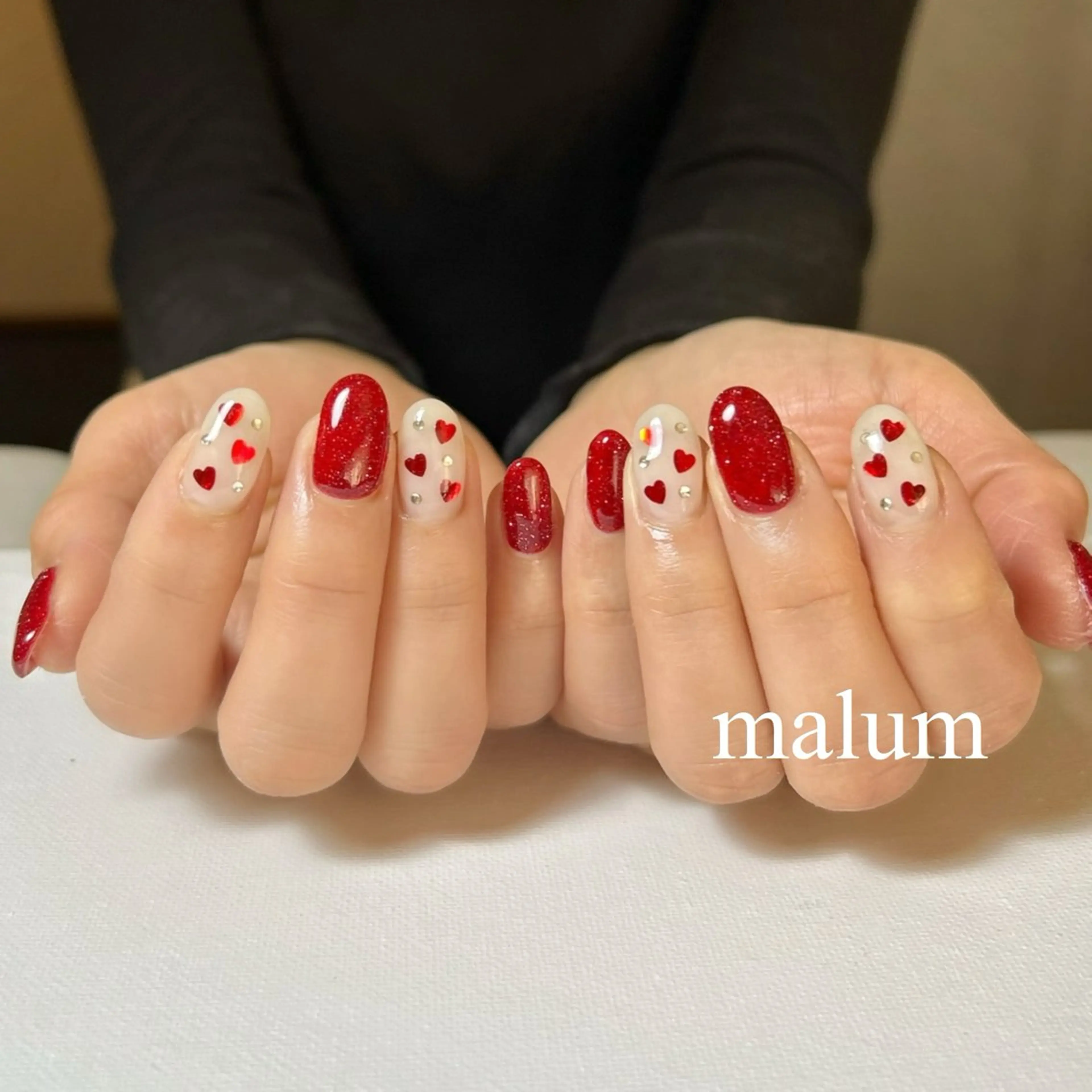 ネイル ハンドネイル malum nailのネイルデザイン