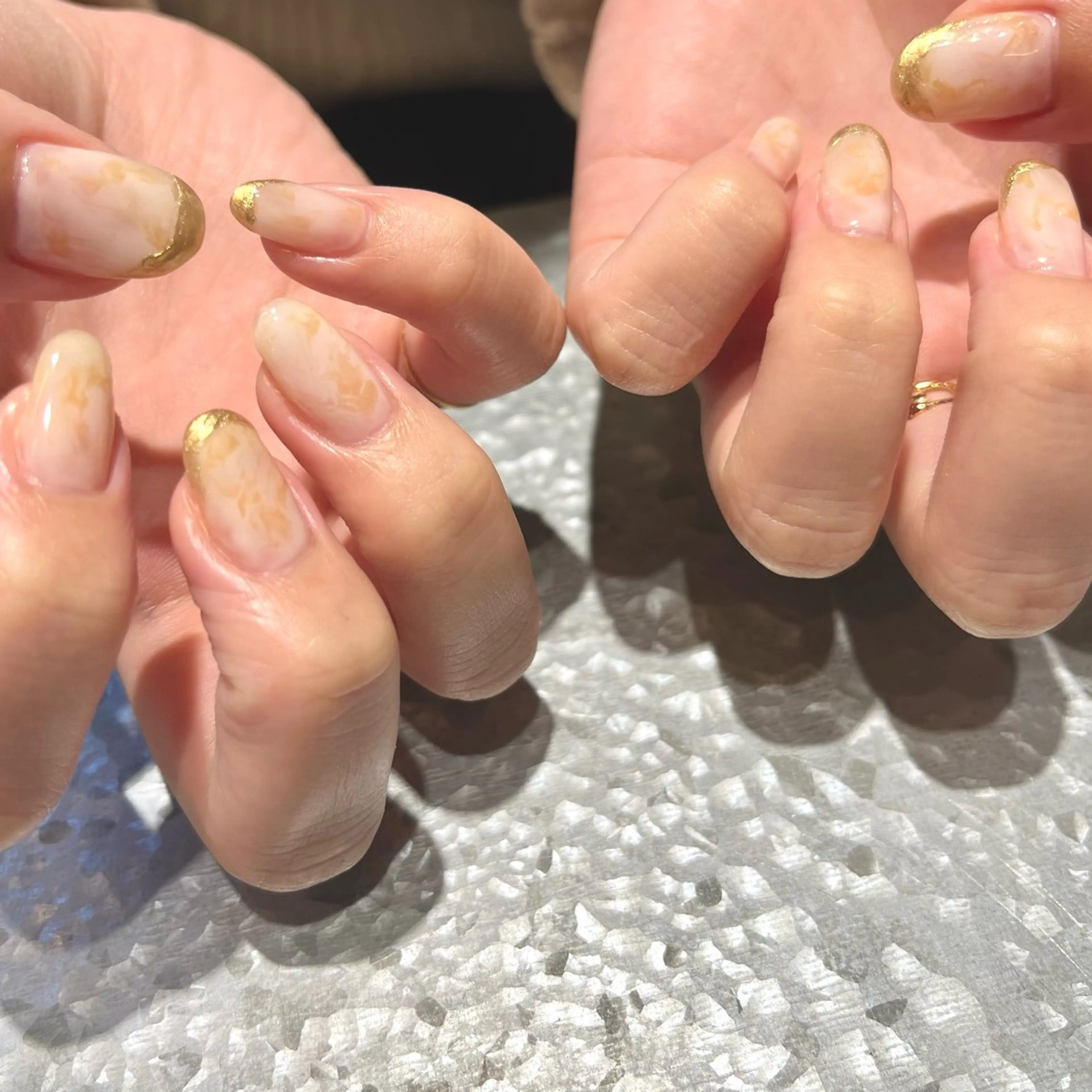 ネイル ニュアンスネイル TRAM-nail moriizumiのネイルデザイン