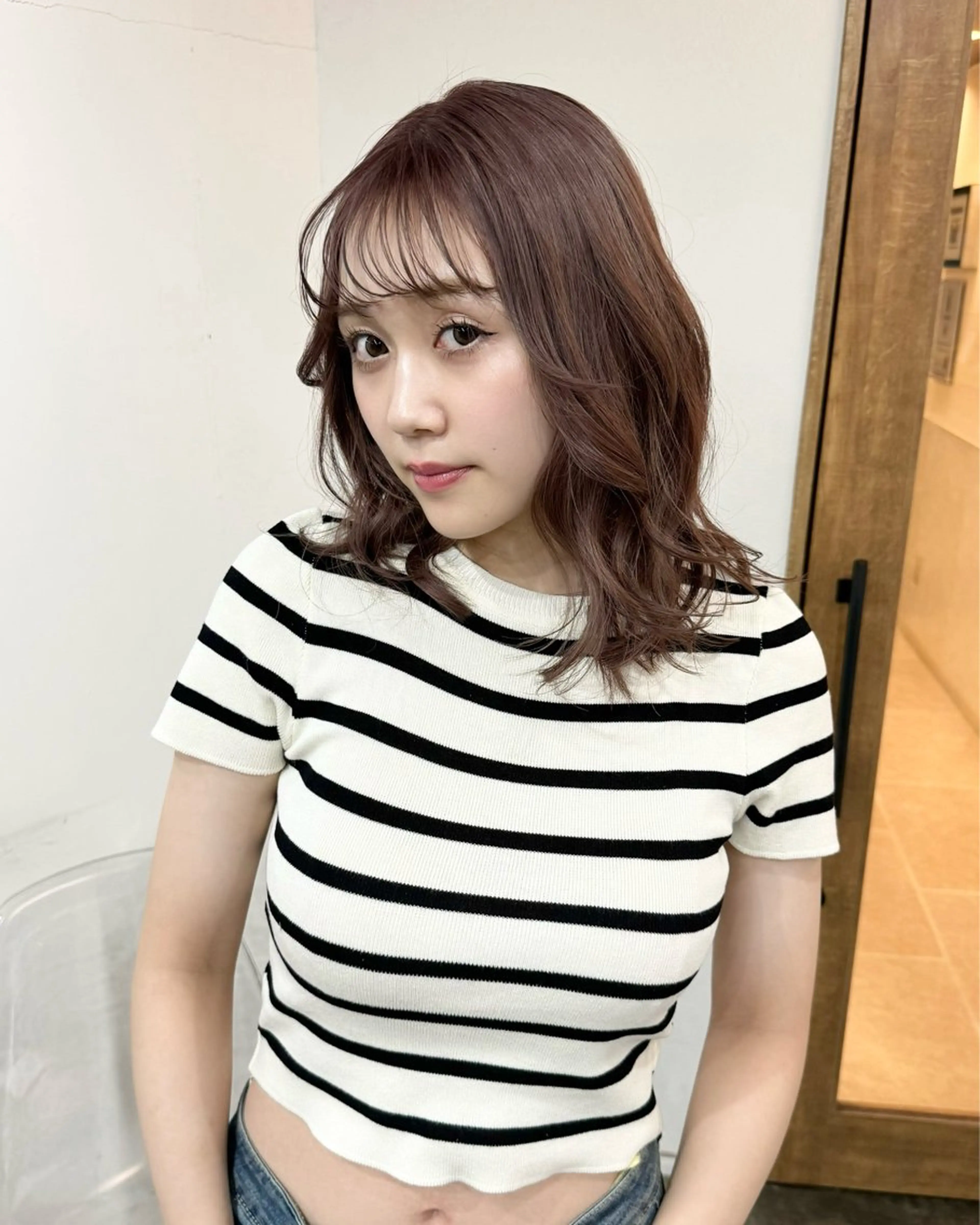 ショート カラー エクステモデル募集 💗大阪梅田/川上のヘアスタイル