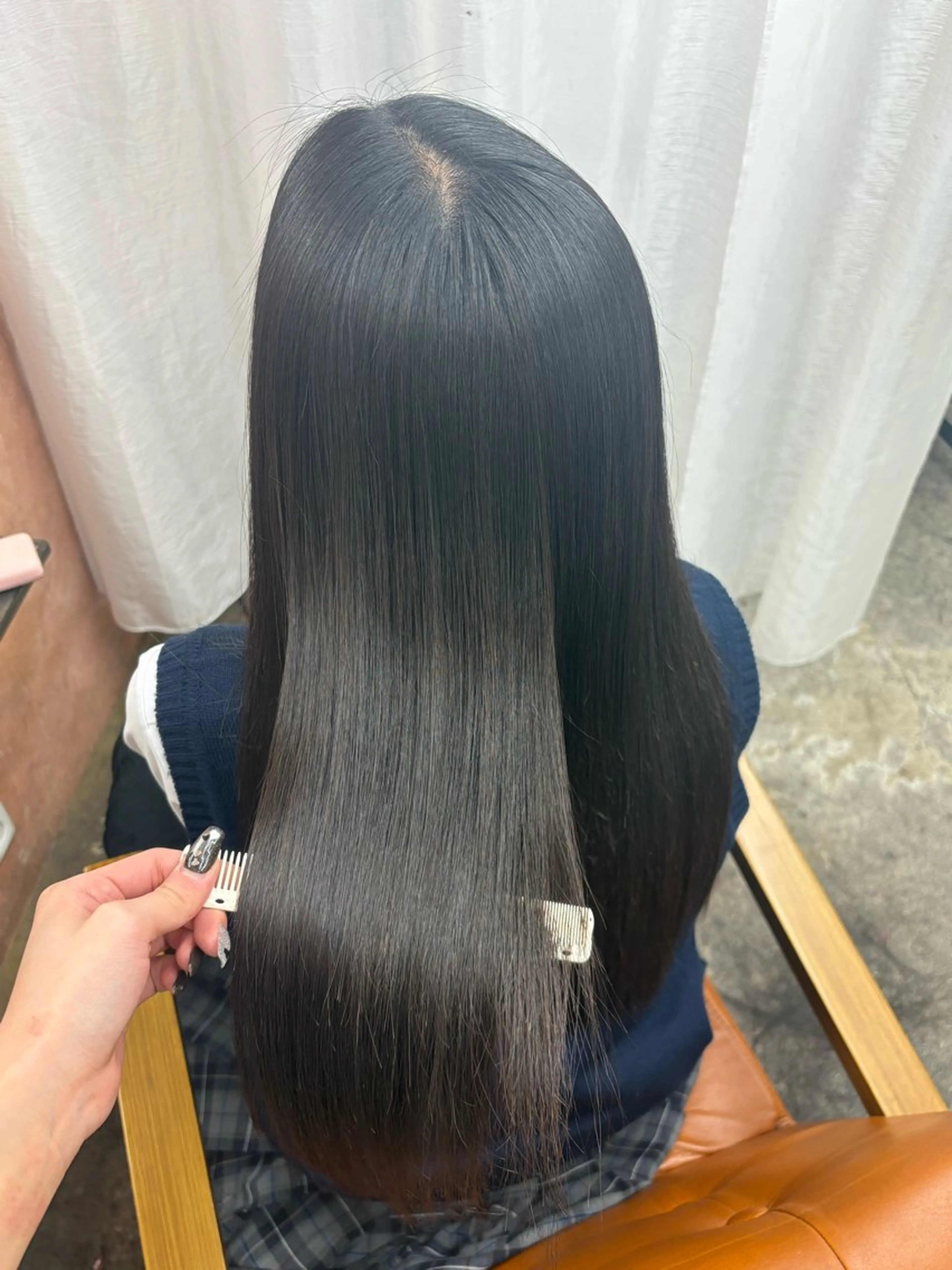 ロング 縮毛矯正 Retsu /UniQのヘアスタイル