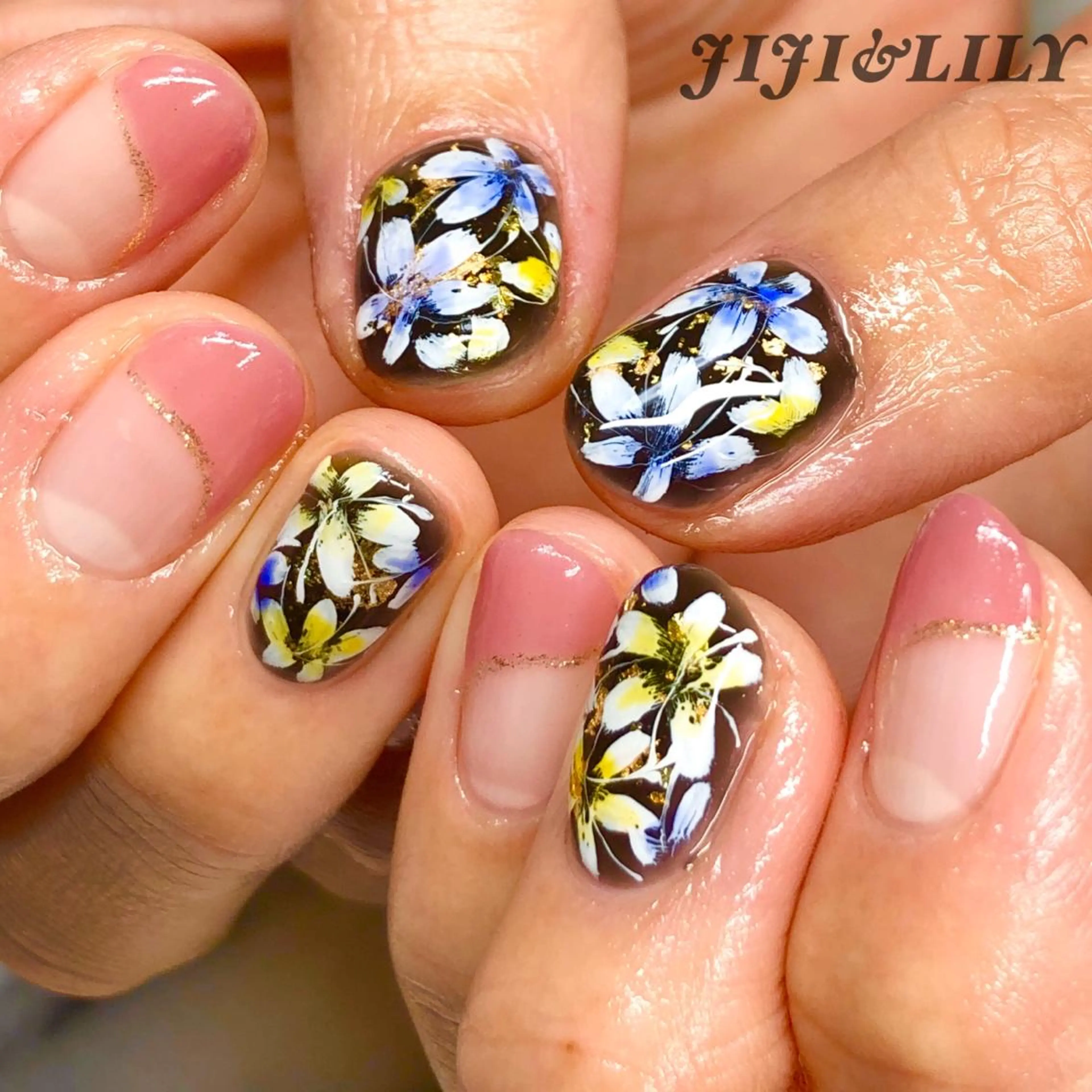 ネイル フラワーネイル 豊田 圭子のネイルデザイン