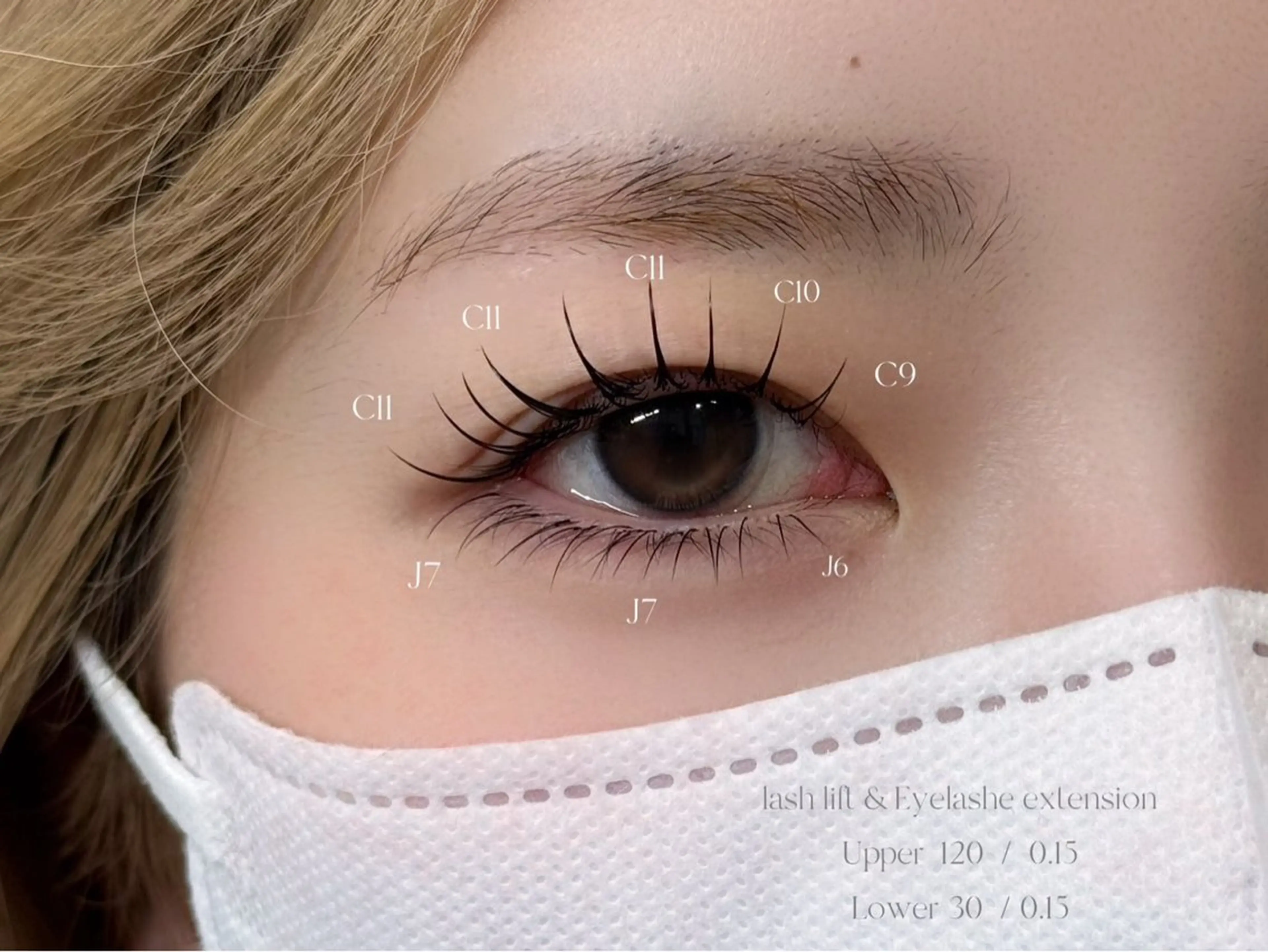 パリエク🤍100本​〜​120本の写真