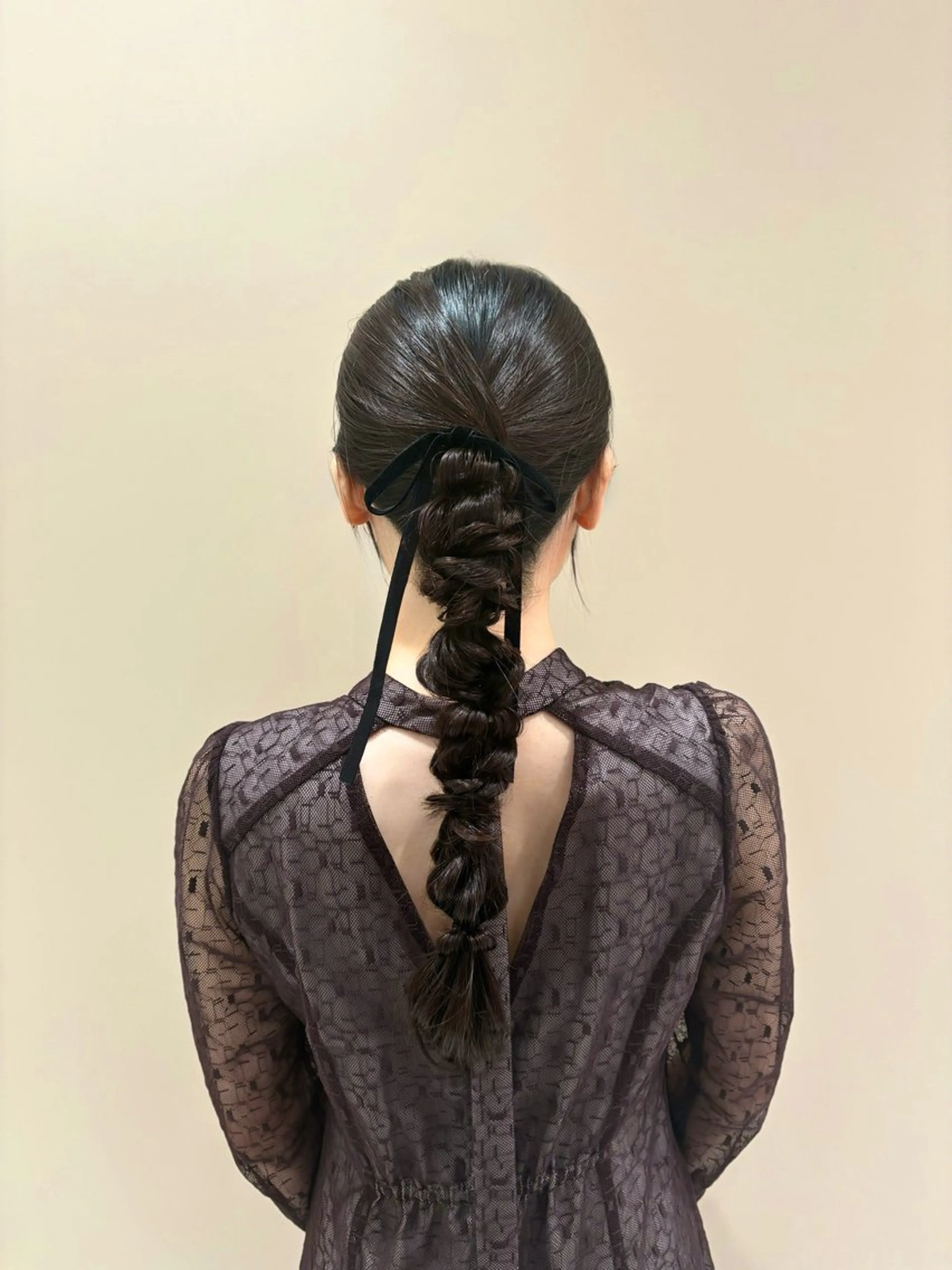 ヘアアレンジ 💗暖色/ブリーチ/ レイヤー/横浜/メイのヘアスタイル