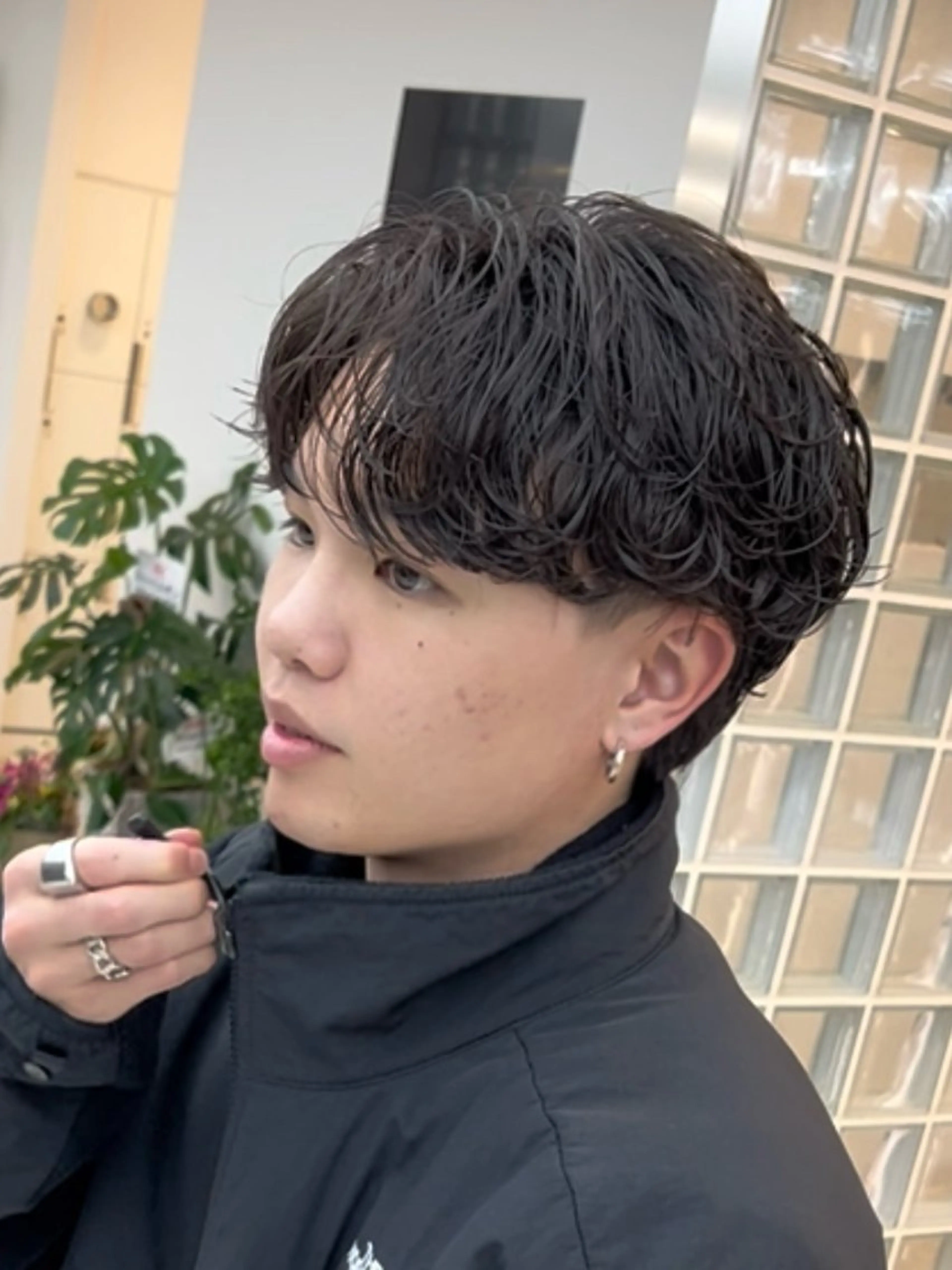 パーマ メンズ ゆきえ🤍 fifth/パーマ‪のヘアスタイル