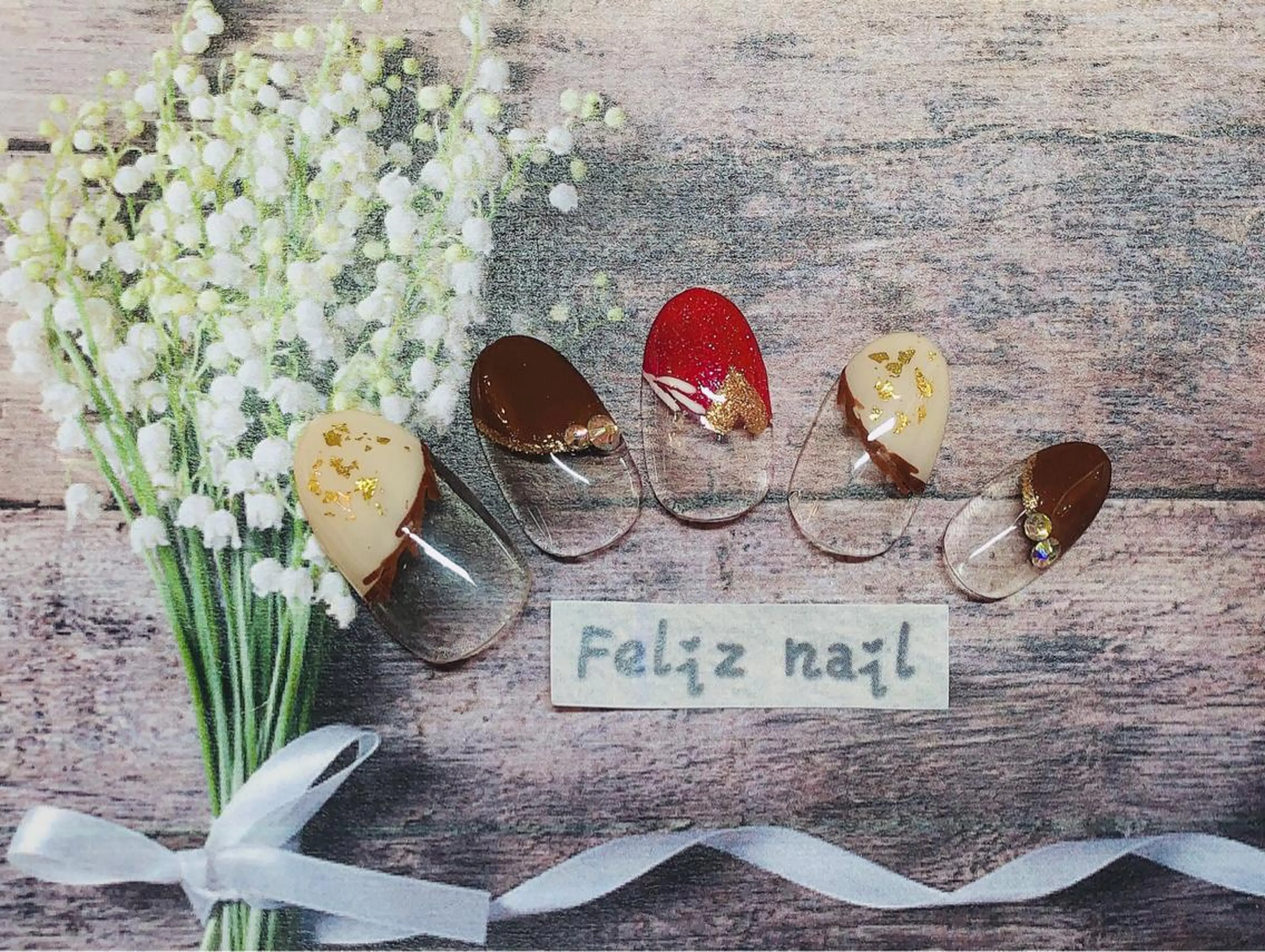 ネイル ジェルネイル パラジェル ハンドネイル ユキカ （ネイリスト）のネイルデザイン