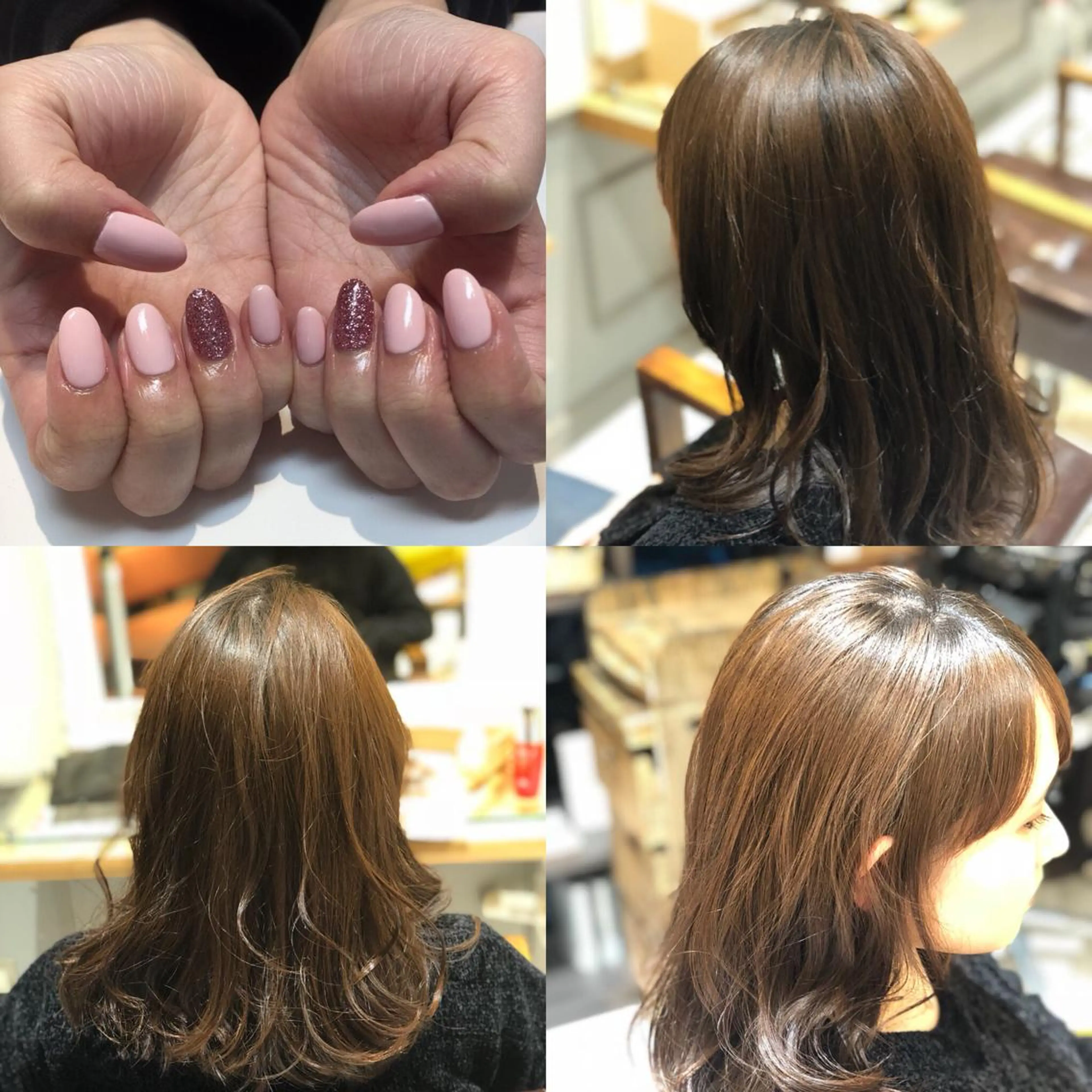 ミディアム カラー ヘアアレンジ ネイル 【ツヤ髪美容師】 ツダケイスケのヘアスタイル
