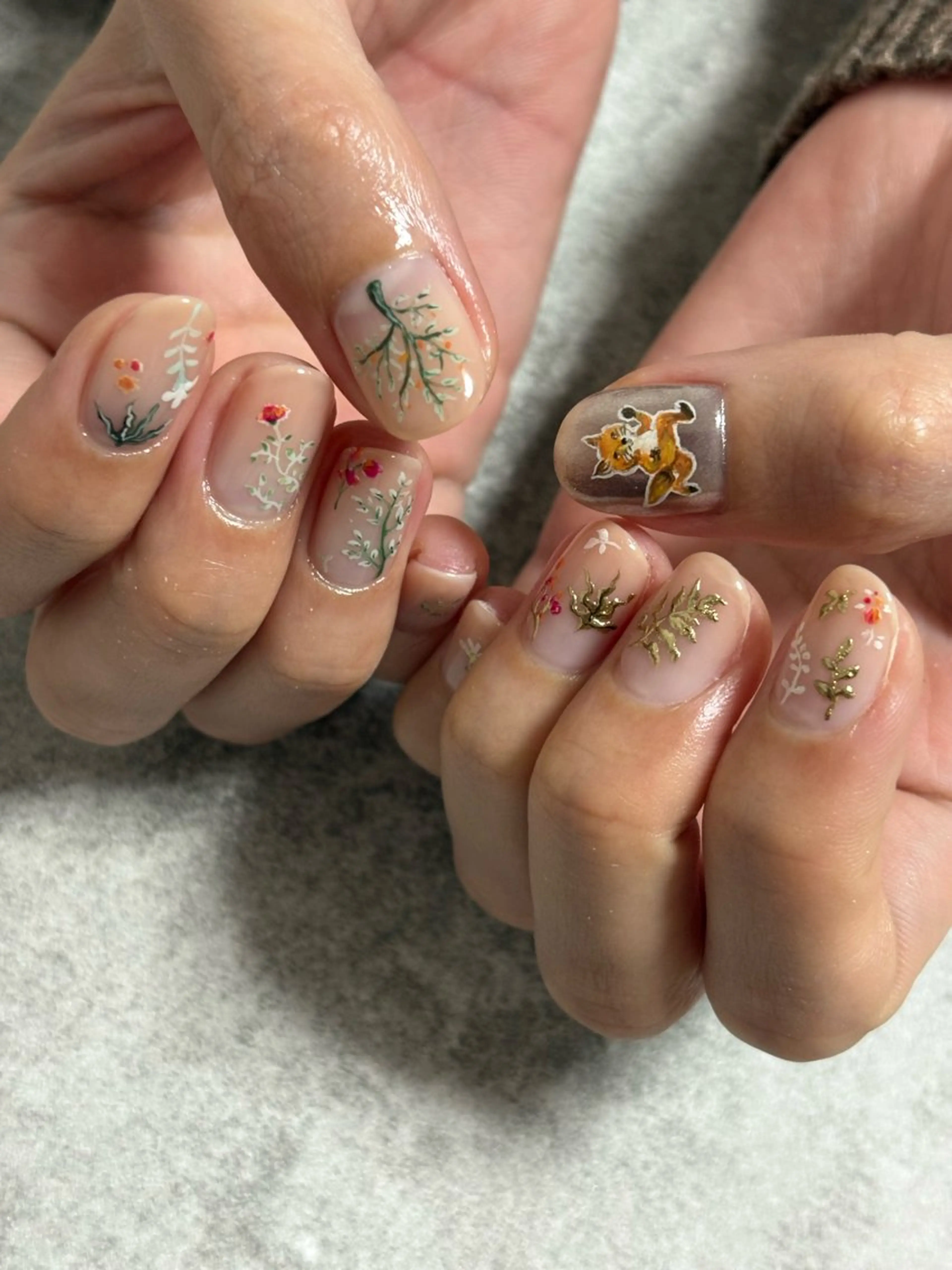 ネイル ハンドネイル FIORITURA Maikoのネイルデザイン