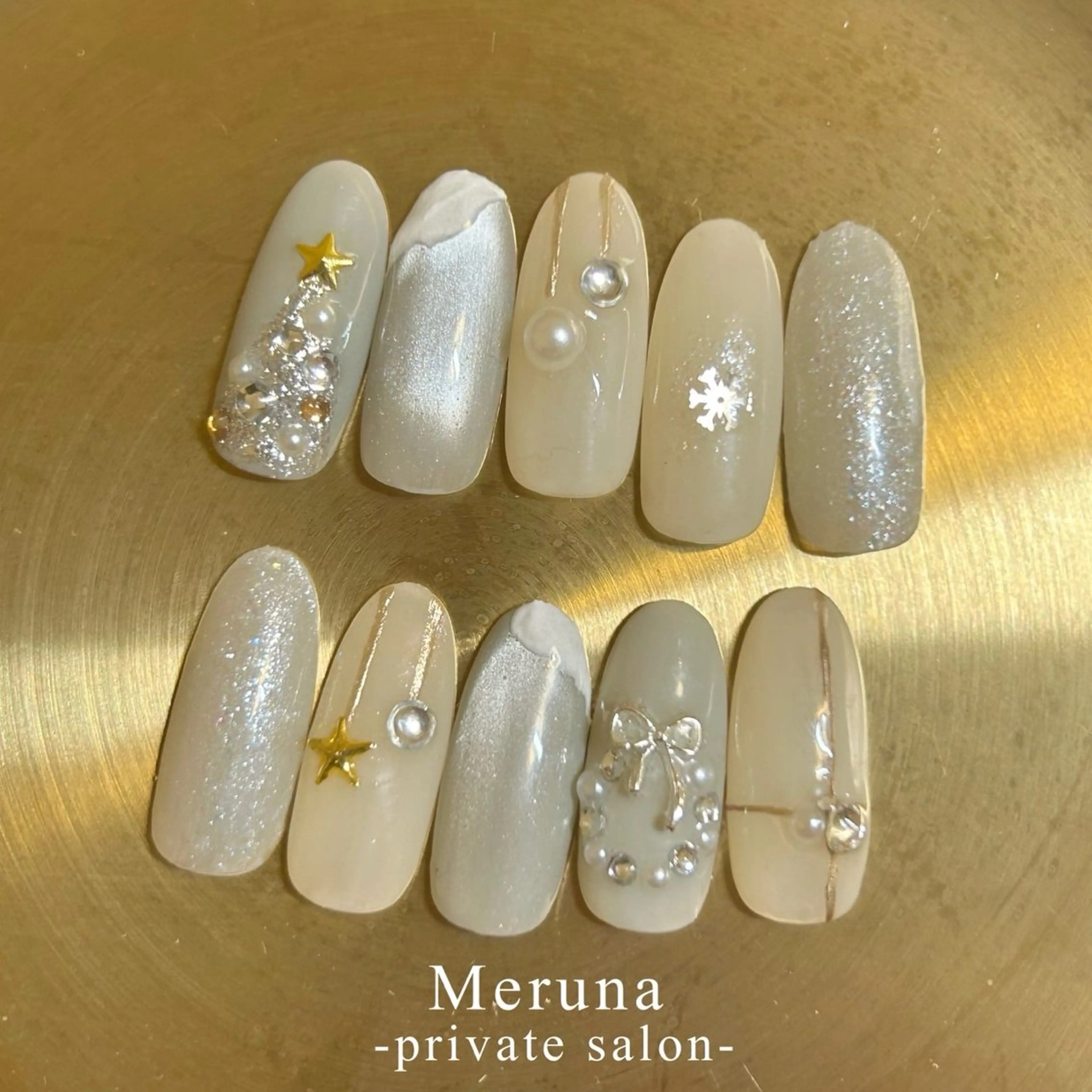 ネイル ハンドネイル Meruna .ﾒﾙｰﾅ.のネイルデザイン