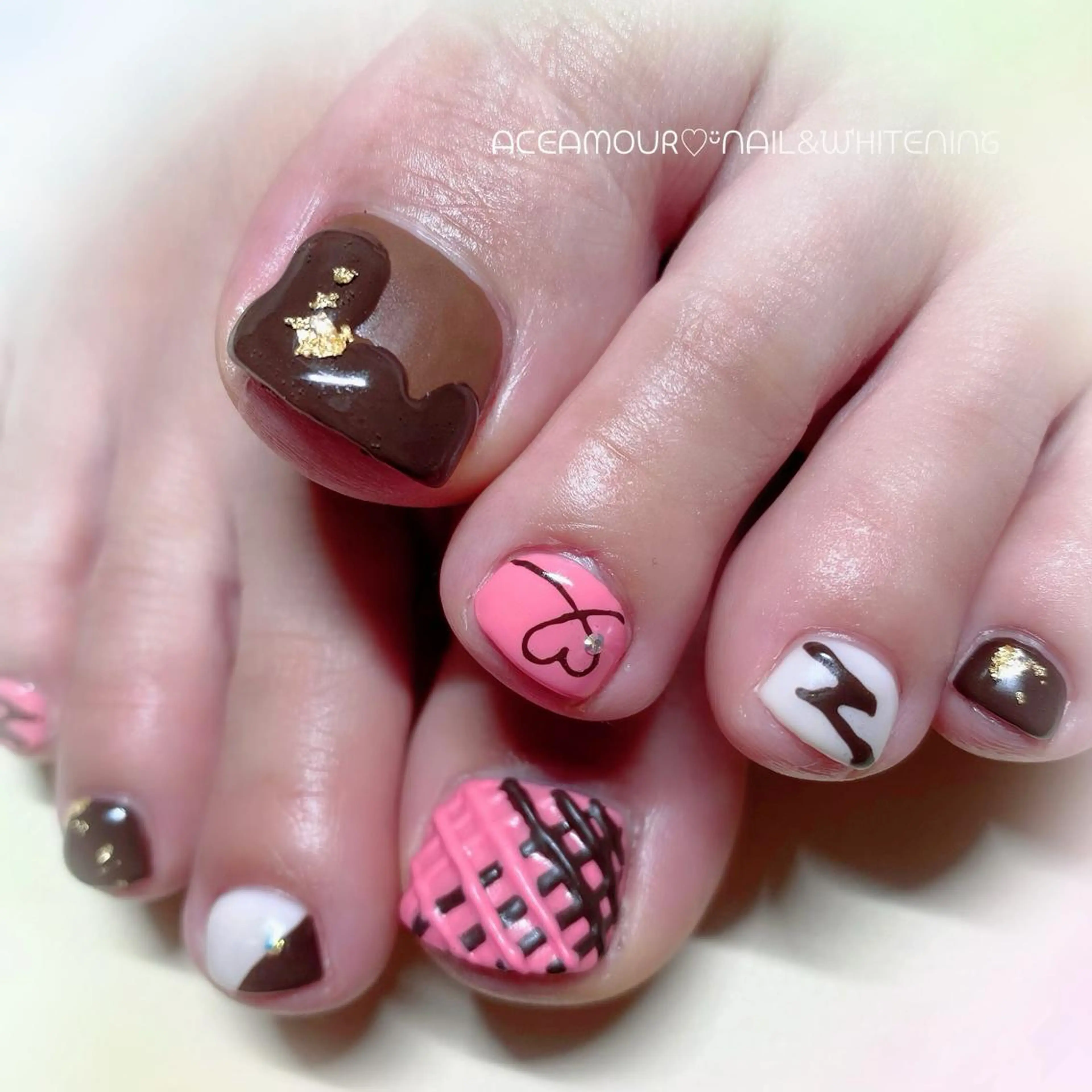 ネイル ネイル/耳つぼ /新ホワイトニングのネイルデザイン