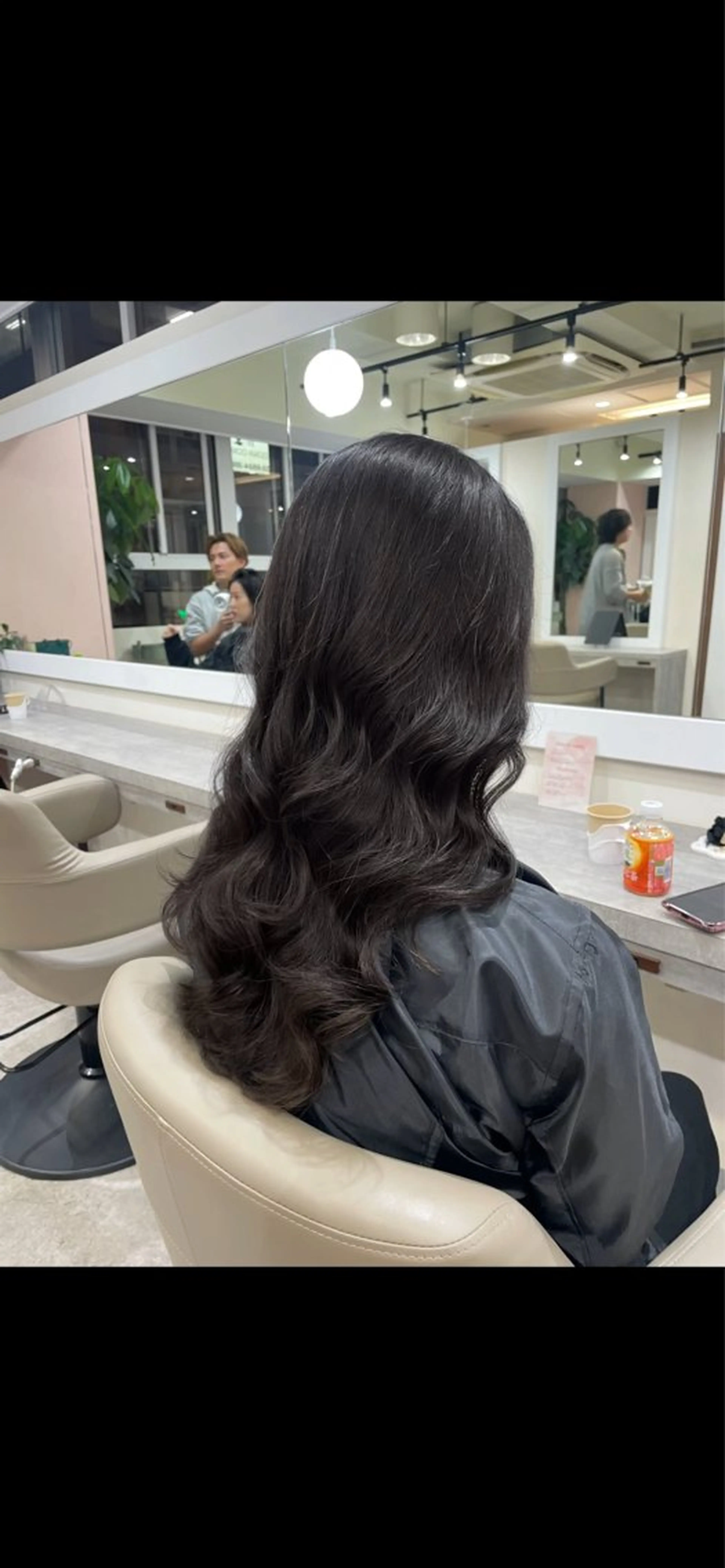 ロング パーマ 韓国風パーマ/ヘア セット/店長みづきのヘアスタイル