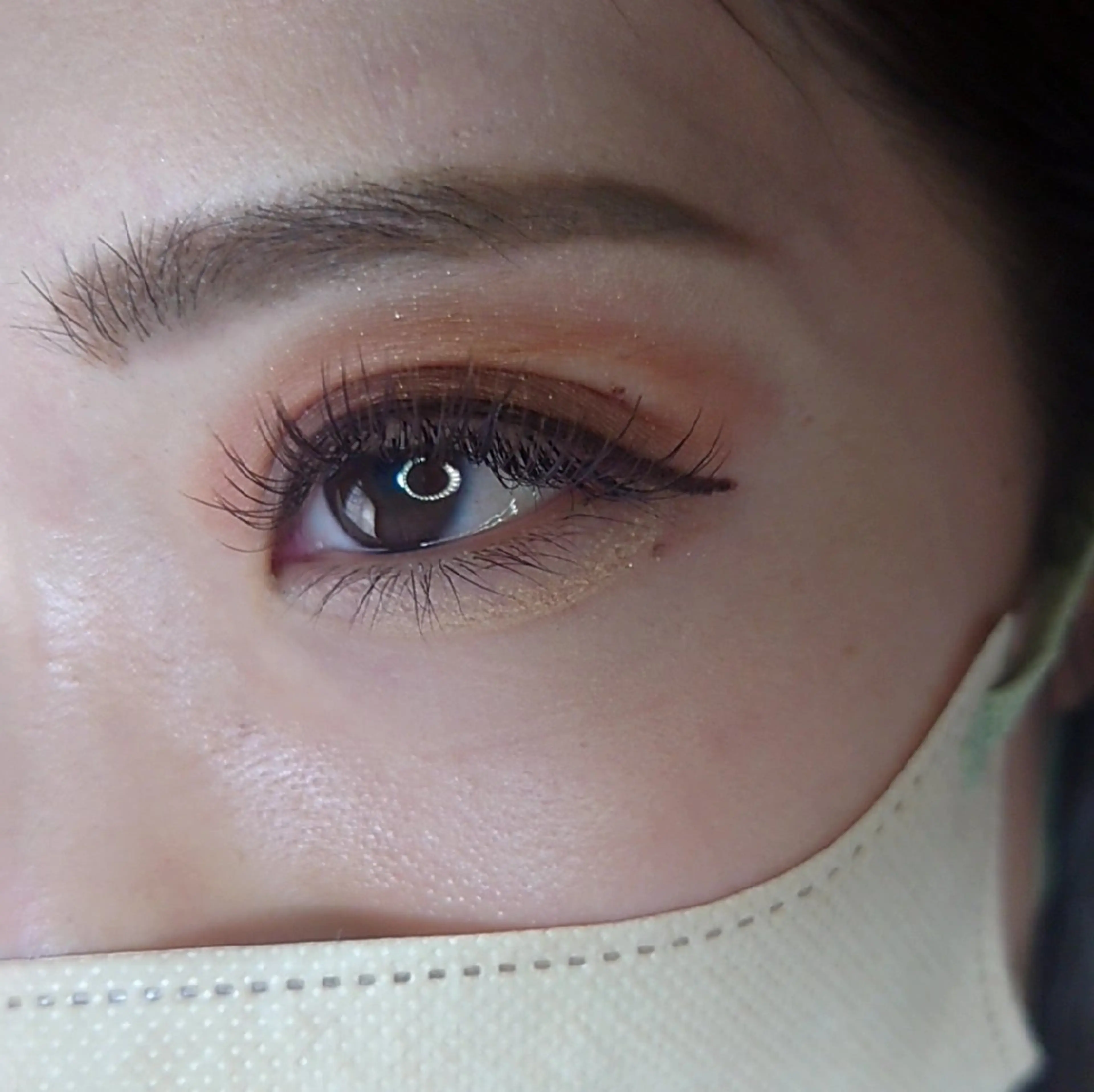 マツエク・マツパ カラーマツエク フラットラッシュ マツエク EYELASH lino　合志市のマツエク・マツパデザイン