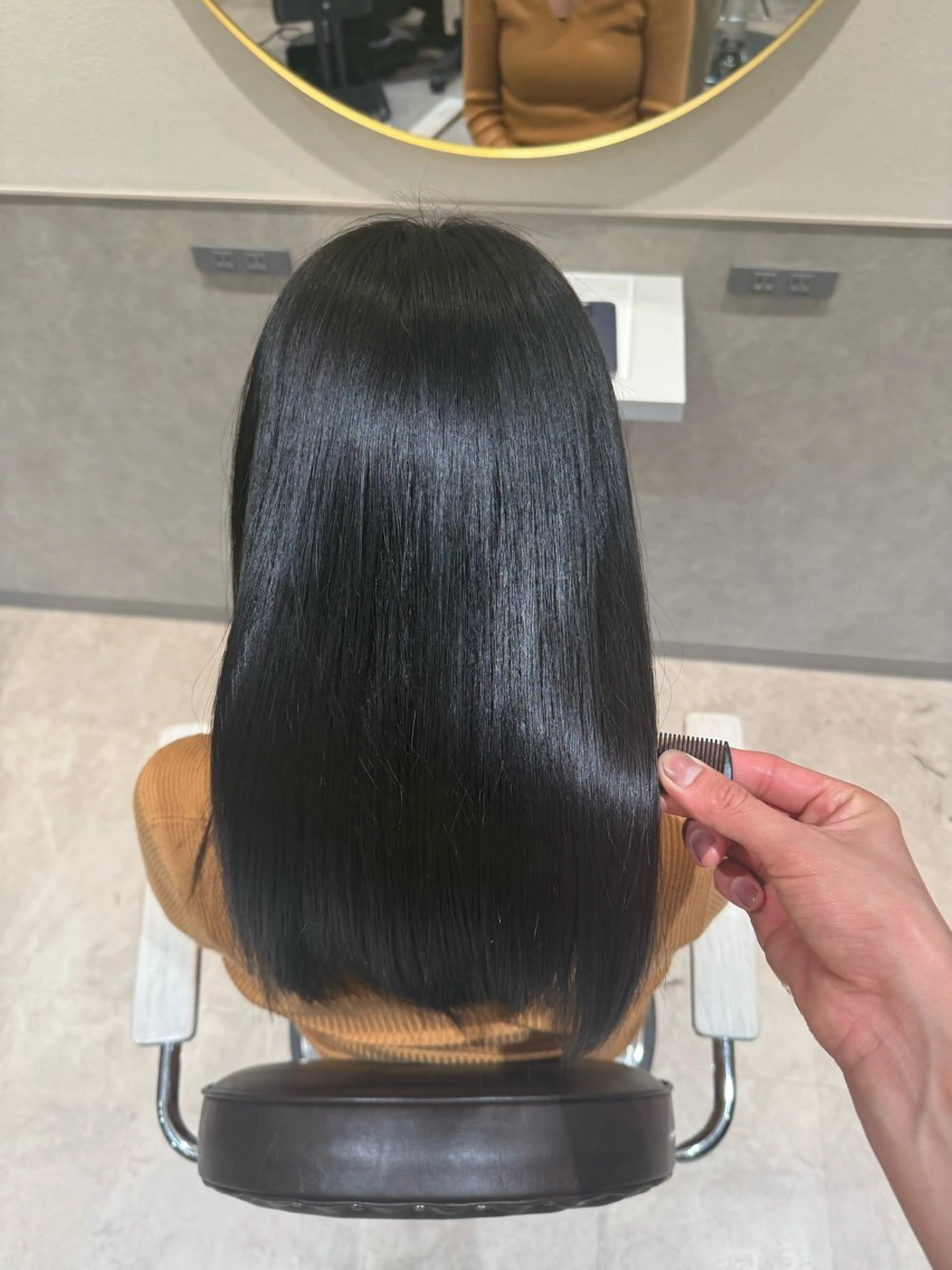 ロング カラー カット トリートメント 髪質改善カラー/銀座 /縮毛矯正/森田のヘアスタイル