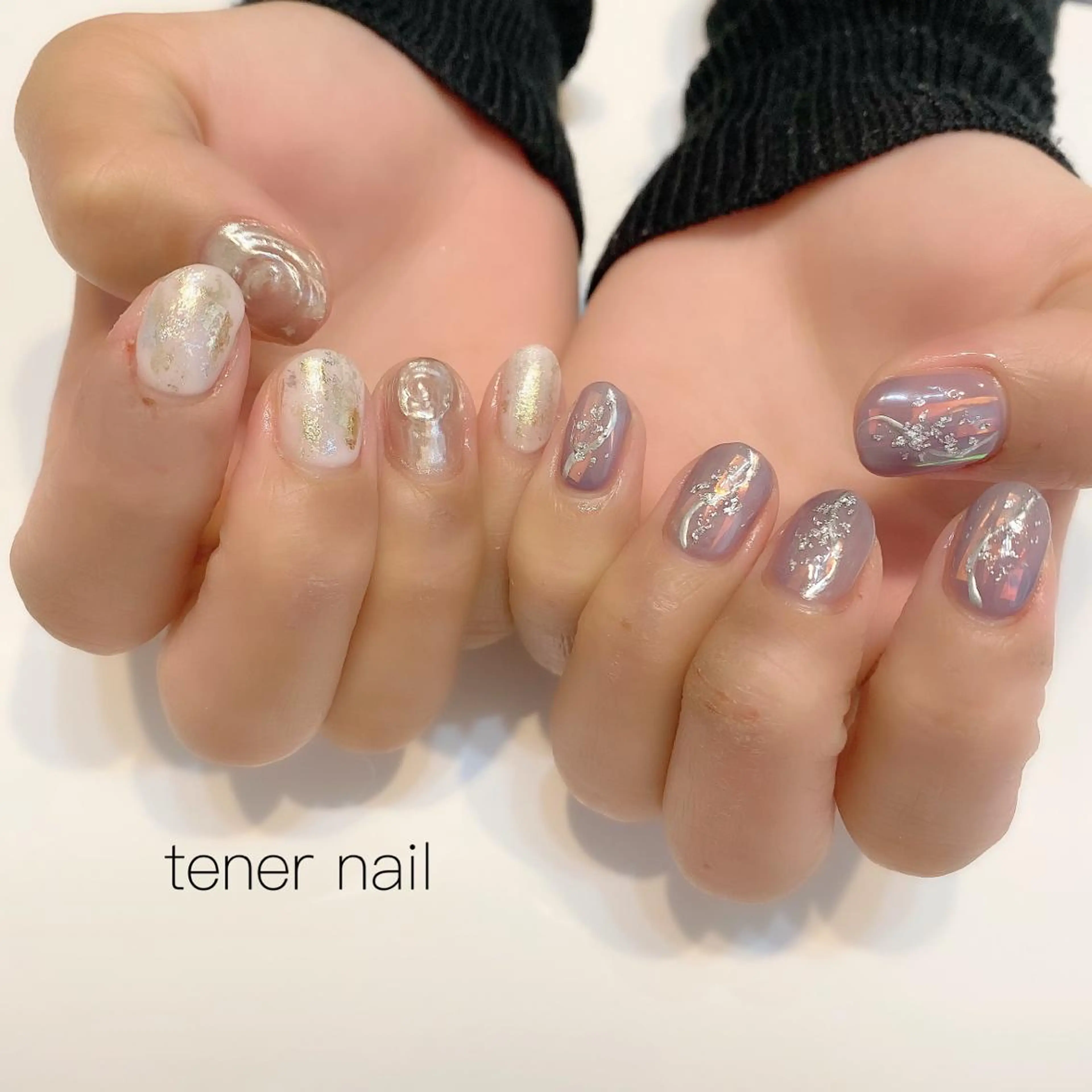 ネイル ニュアンスネイル テネルネイル tener nailのネイルデザイン