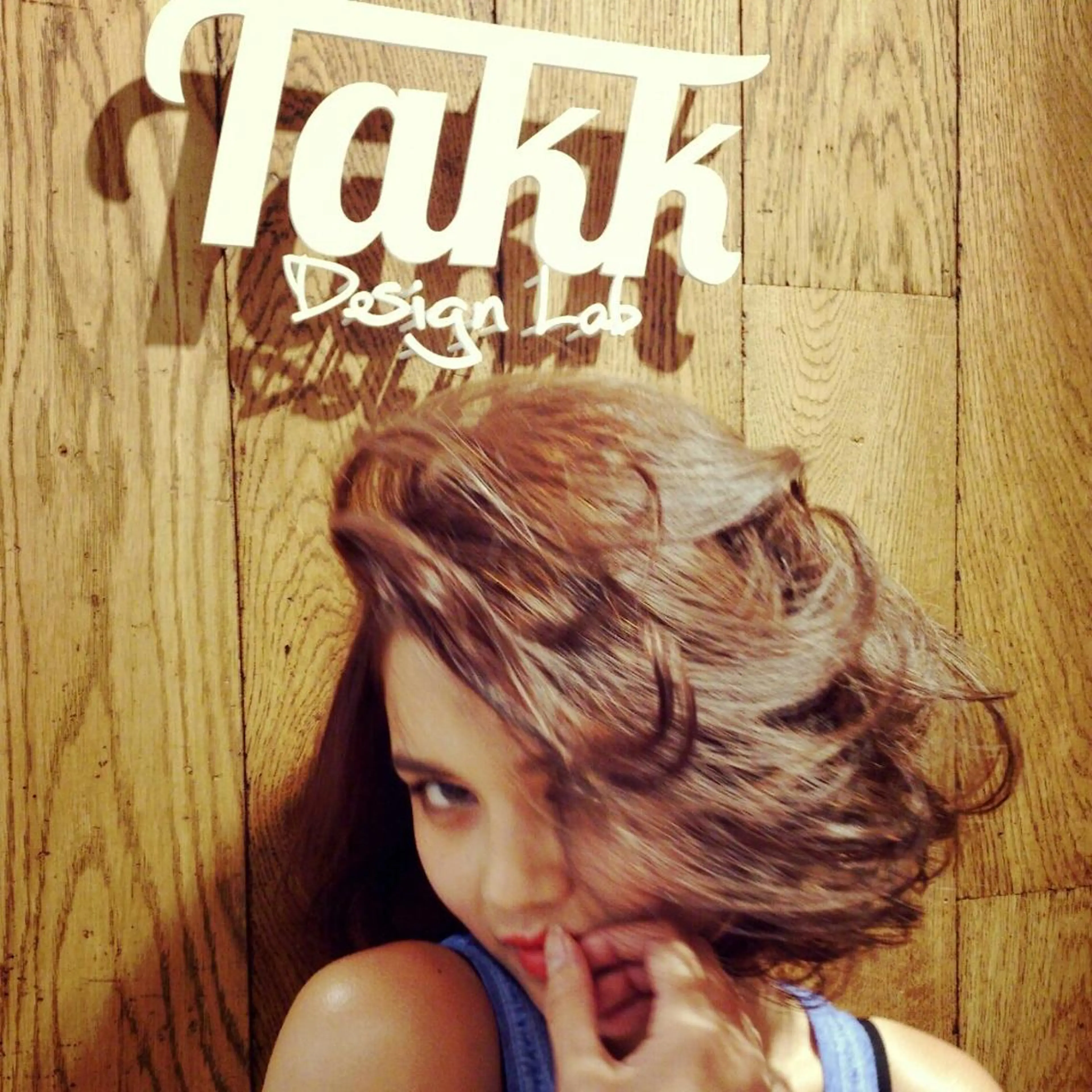 ミディアム カラー パーマ takk design labのヘアスタイル