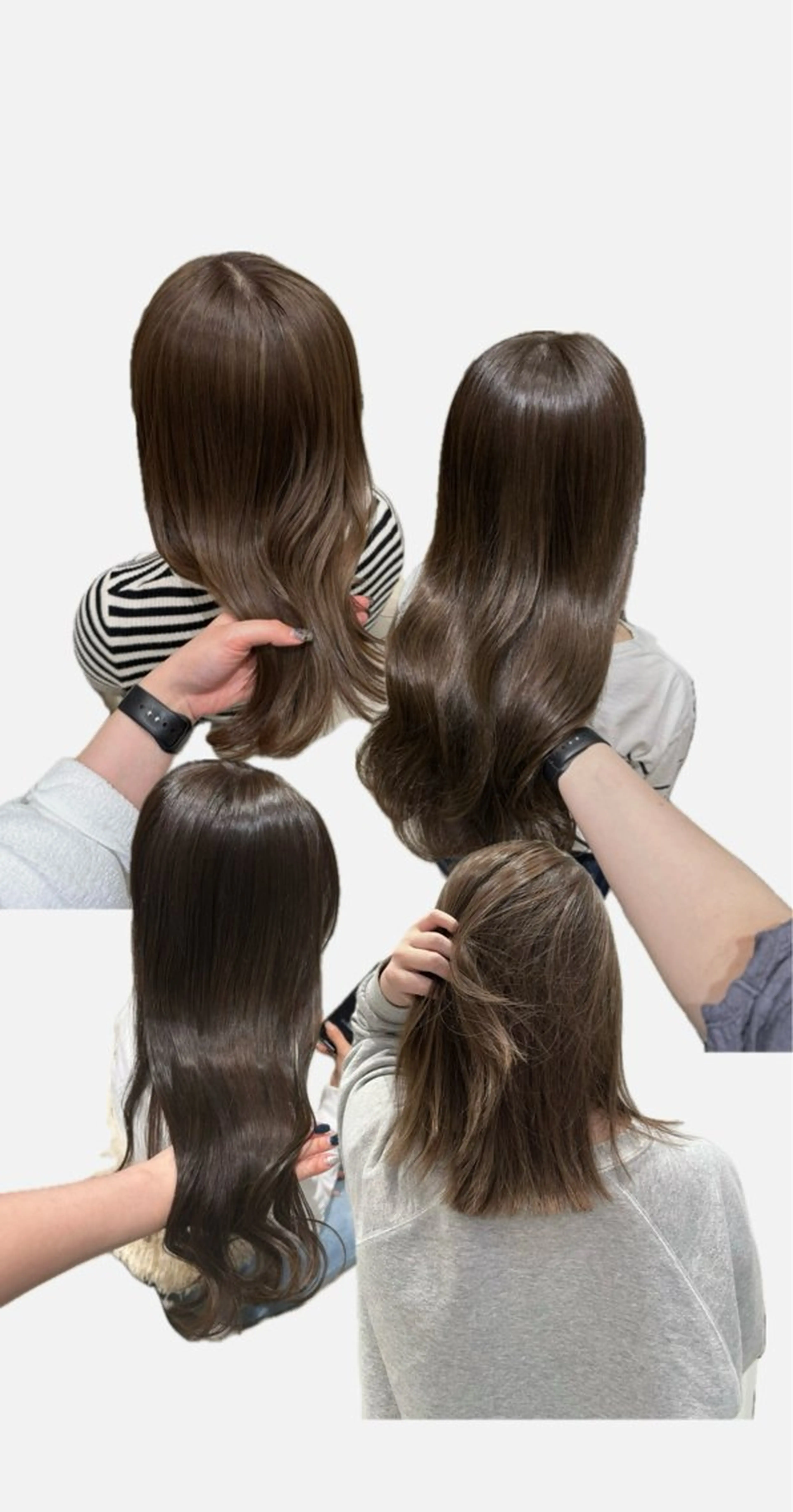カラー オリーブカラー ♡ktwoかな /透明感カラーのヘアスタイル