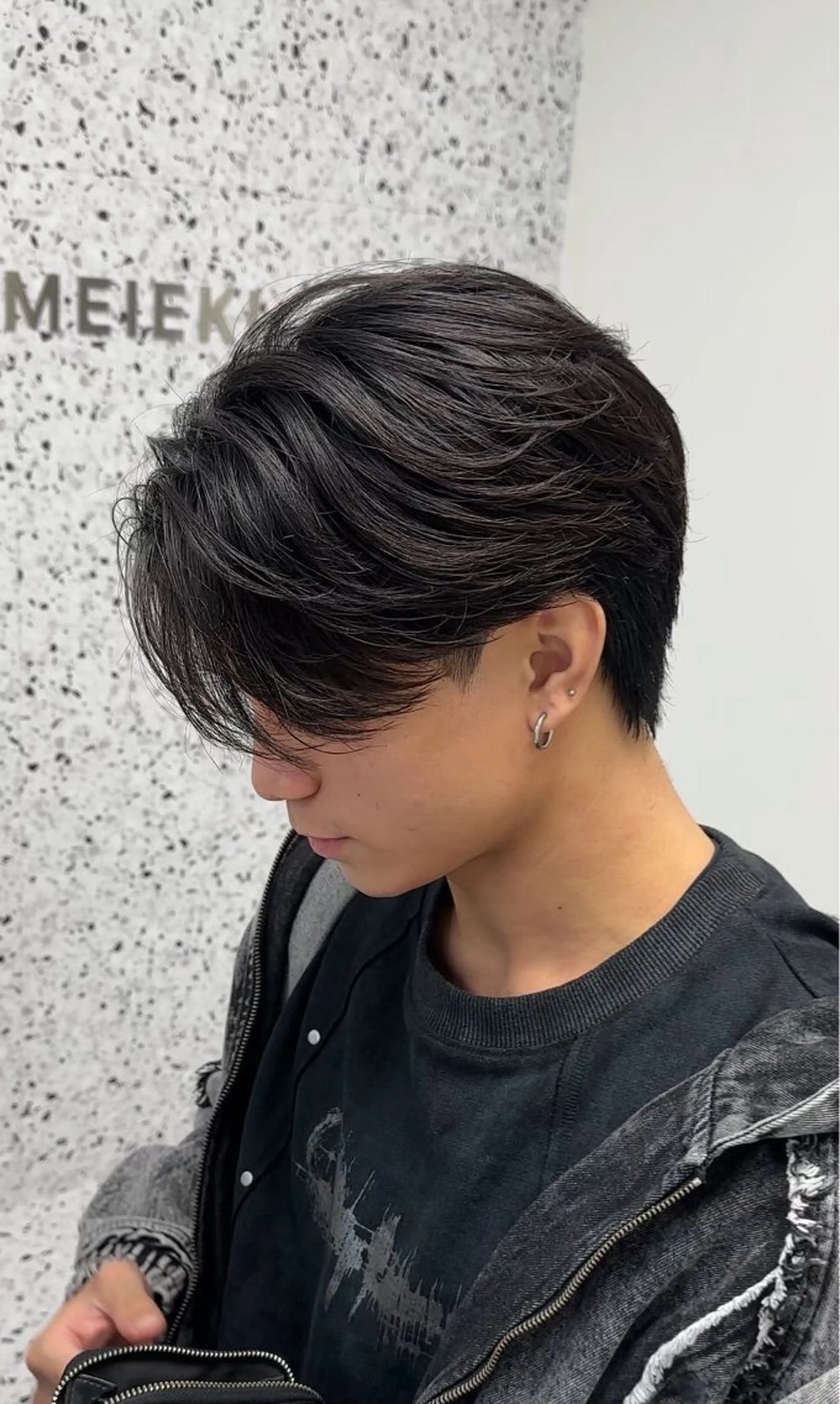 ショート カラー パーマ ✨️メンズ特化波巻き ツイスパ✨️松本真生のヘアスタイル