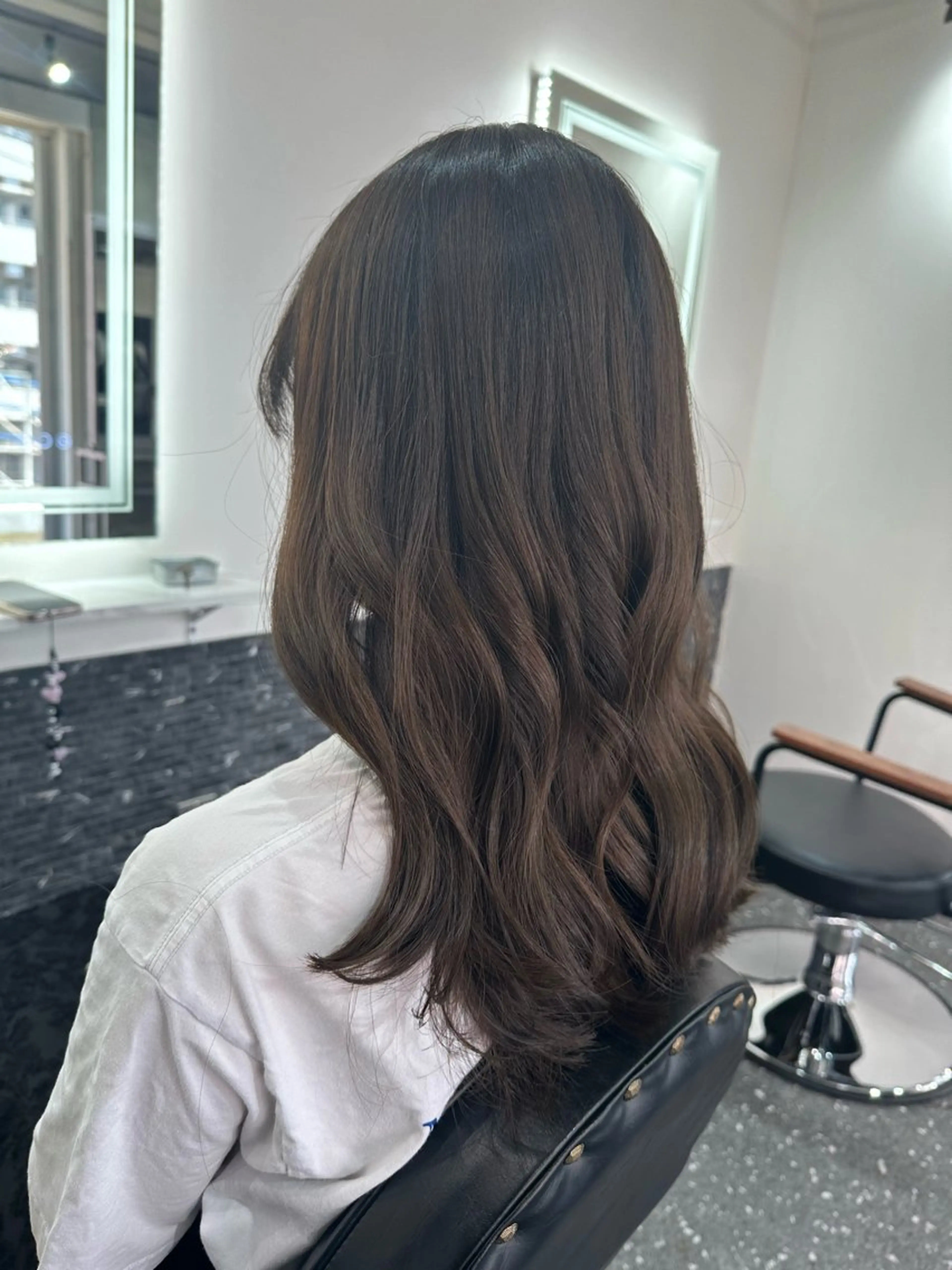 ロング カラー カット ヘアカラー トリートメント 髪質改善⭐️縮毛矯正 中野⭐️Rinaのヘアスタイル