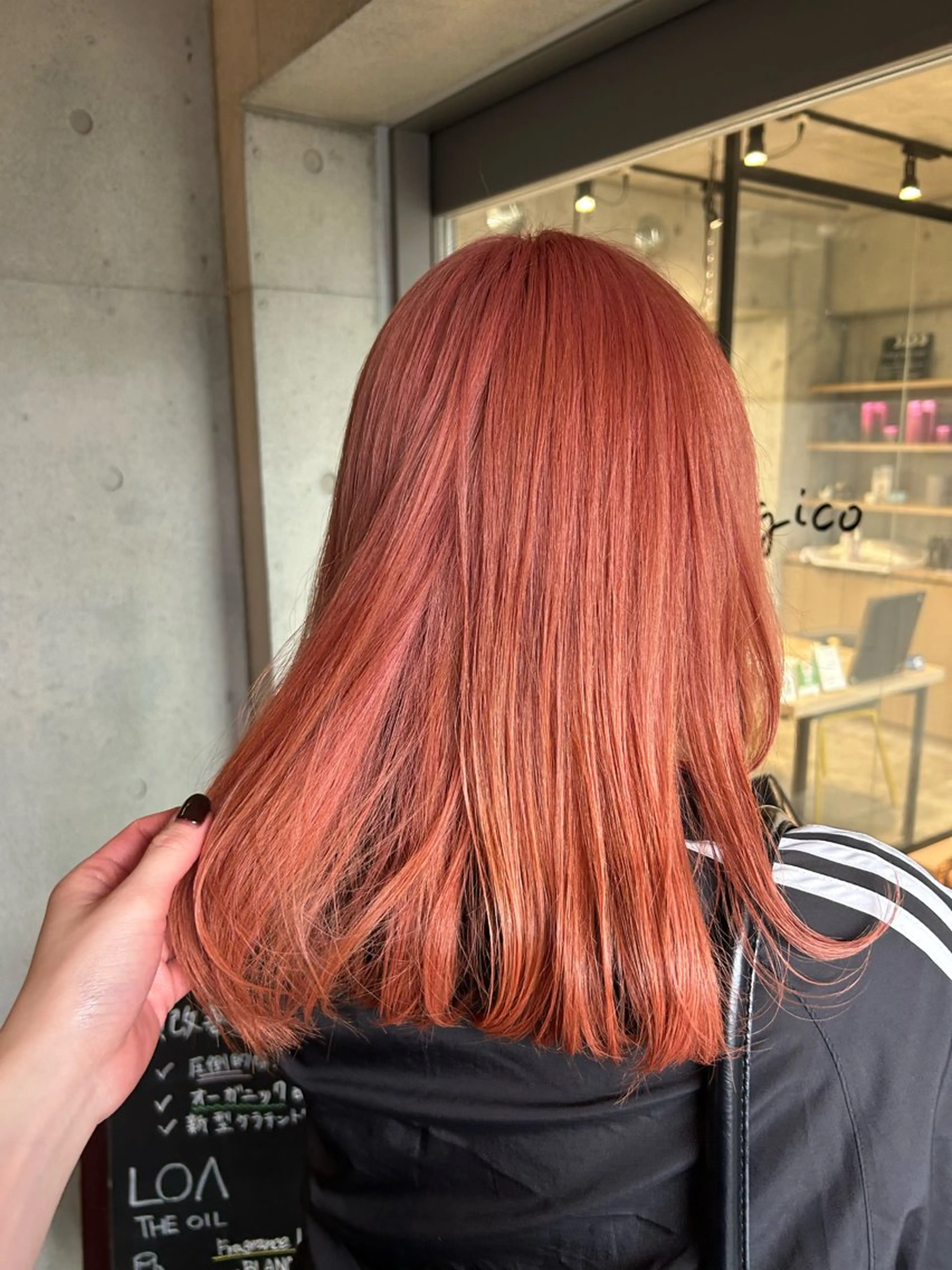 ミディアム カラー ヘアカラー トリートメント 韓国モテカラー/ KaRin👼🏻のヘアスタイル