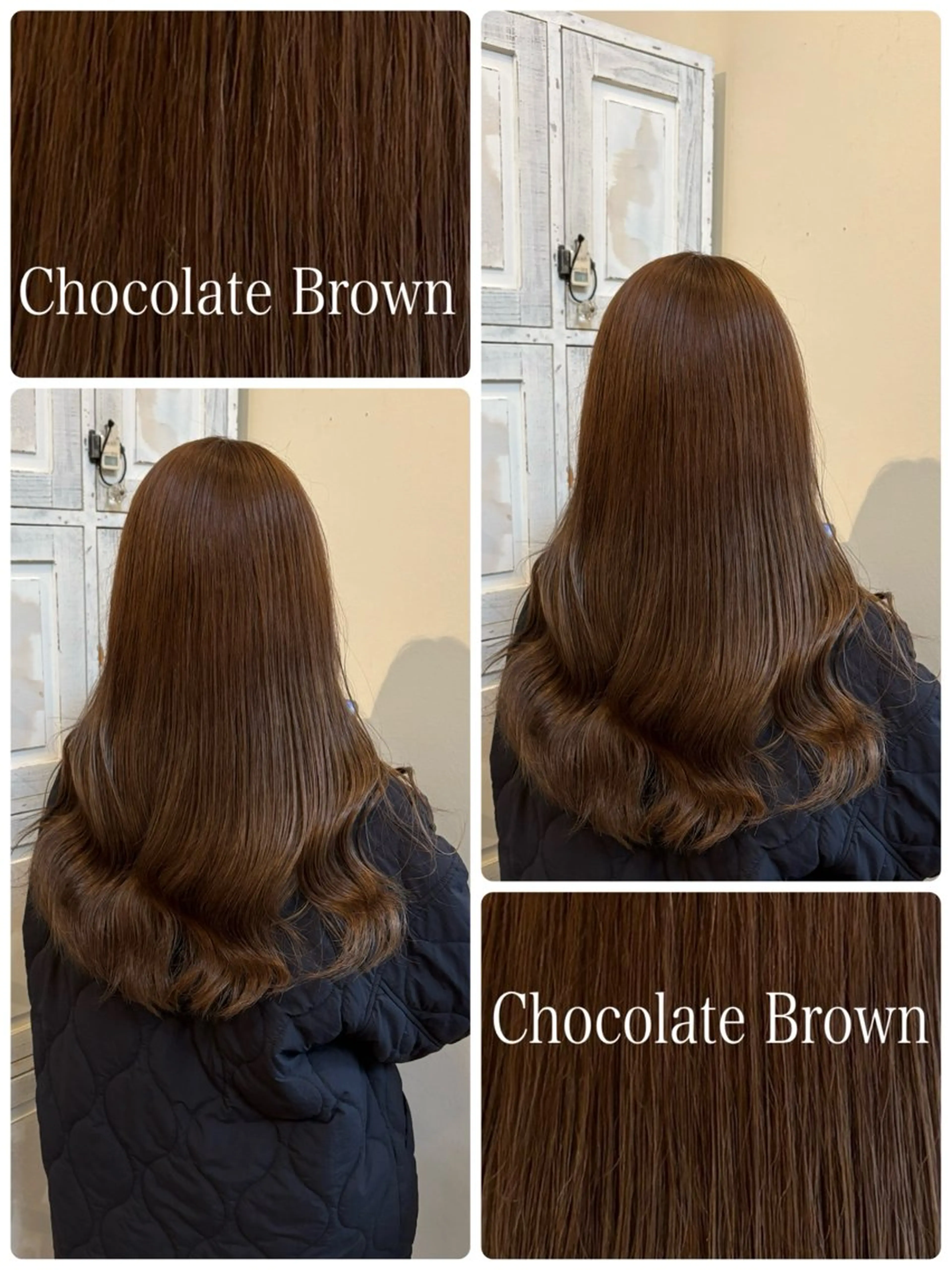 ロング カラー ヘアカラー ルプラボウ/ 内藤ほのか/艶カラーのヘアスタイル