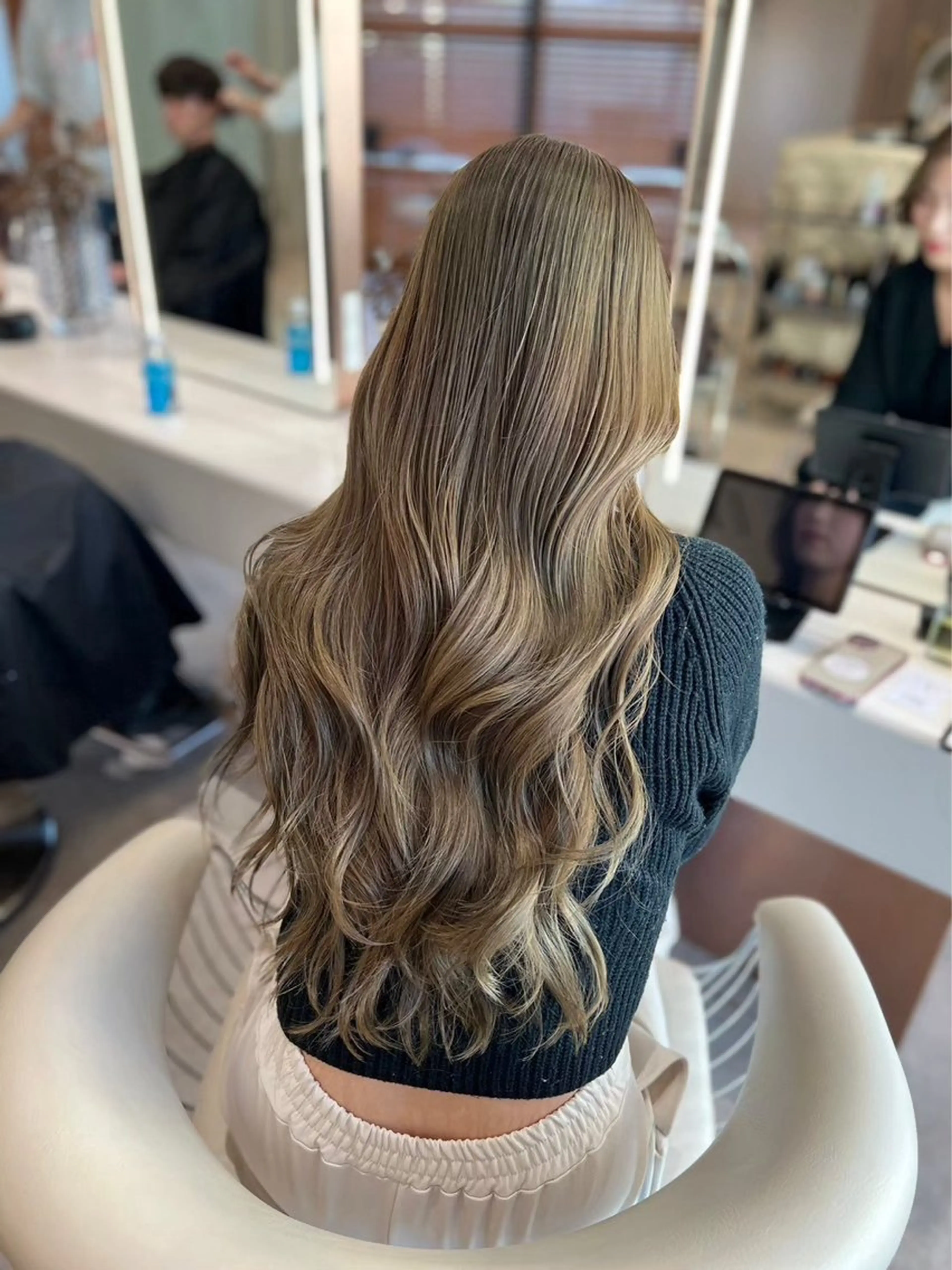 カラー ヘアカラー メンズショート/ピン パーマ/新宿/フウガのヘアスタイル