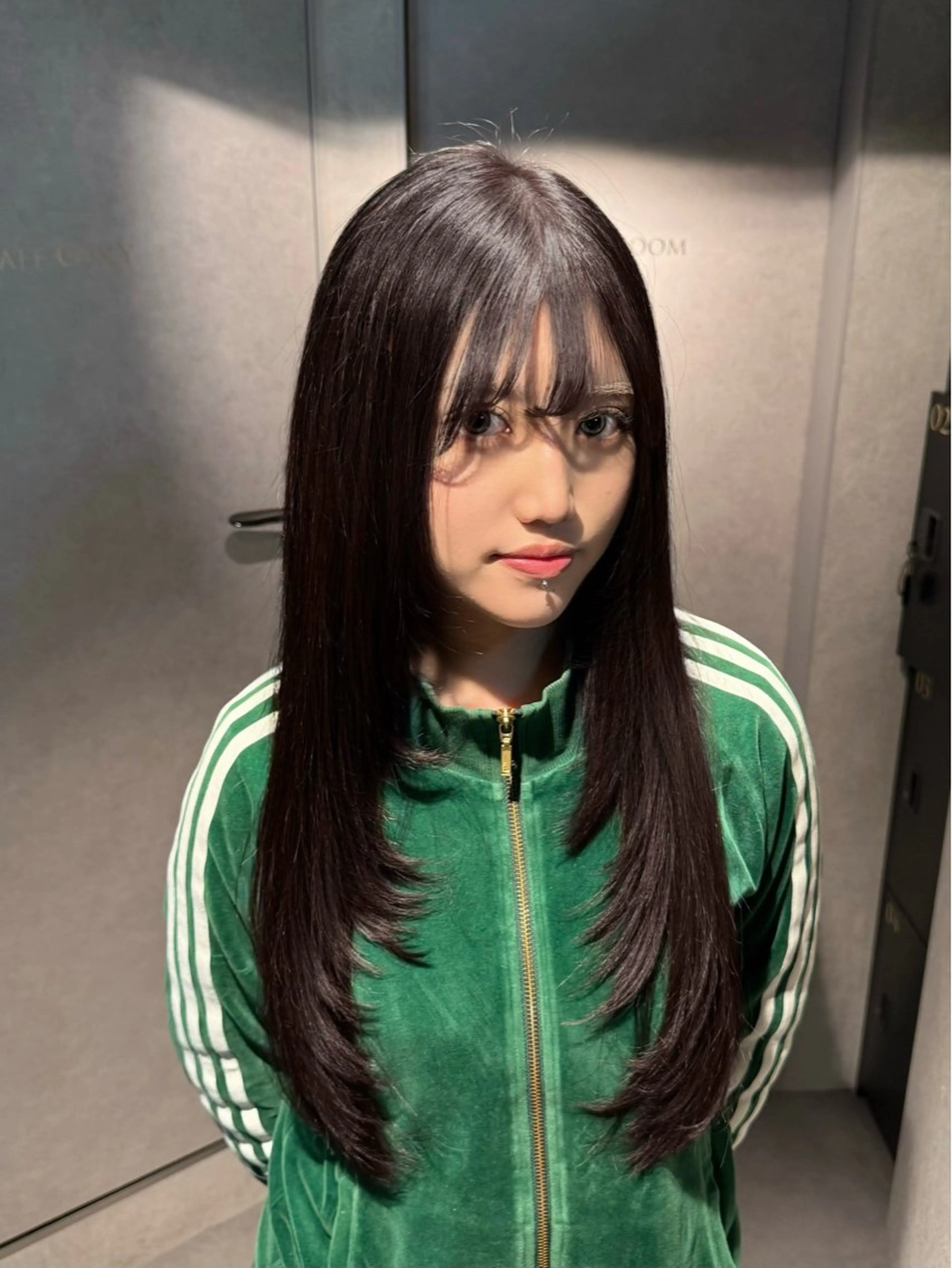 ロング カラー 🐺新宿manabu プルエクステのヘアスタイル