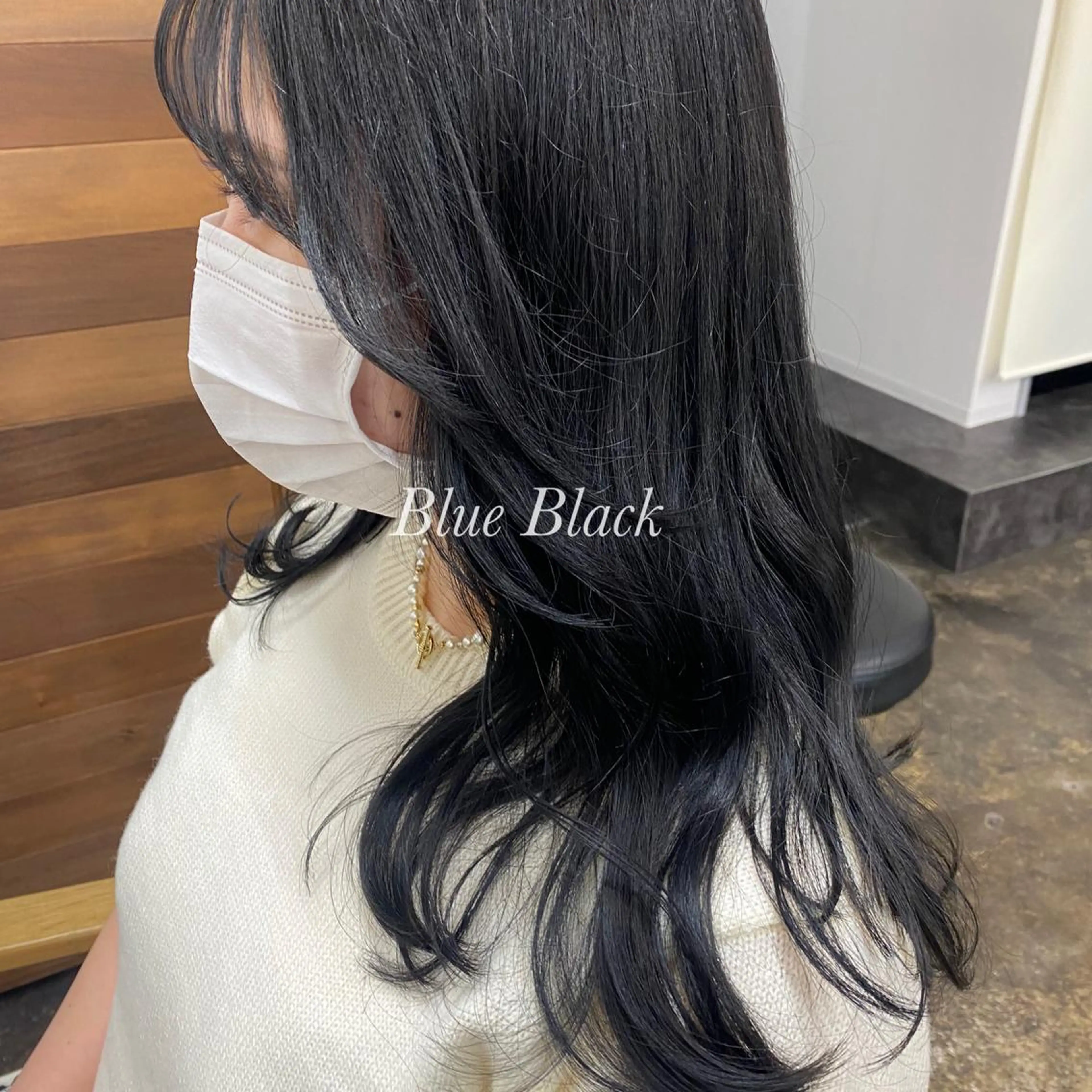 ロング カラー MIYU透明感カラー ブリーチなしWカラーのヘアスタイル