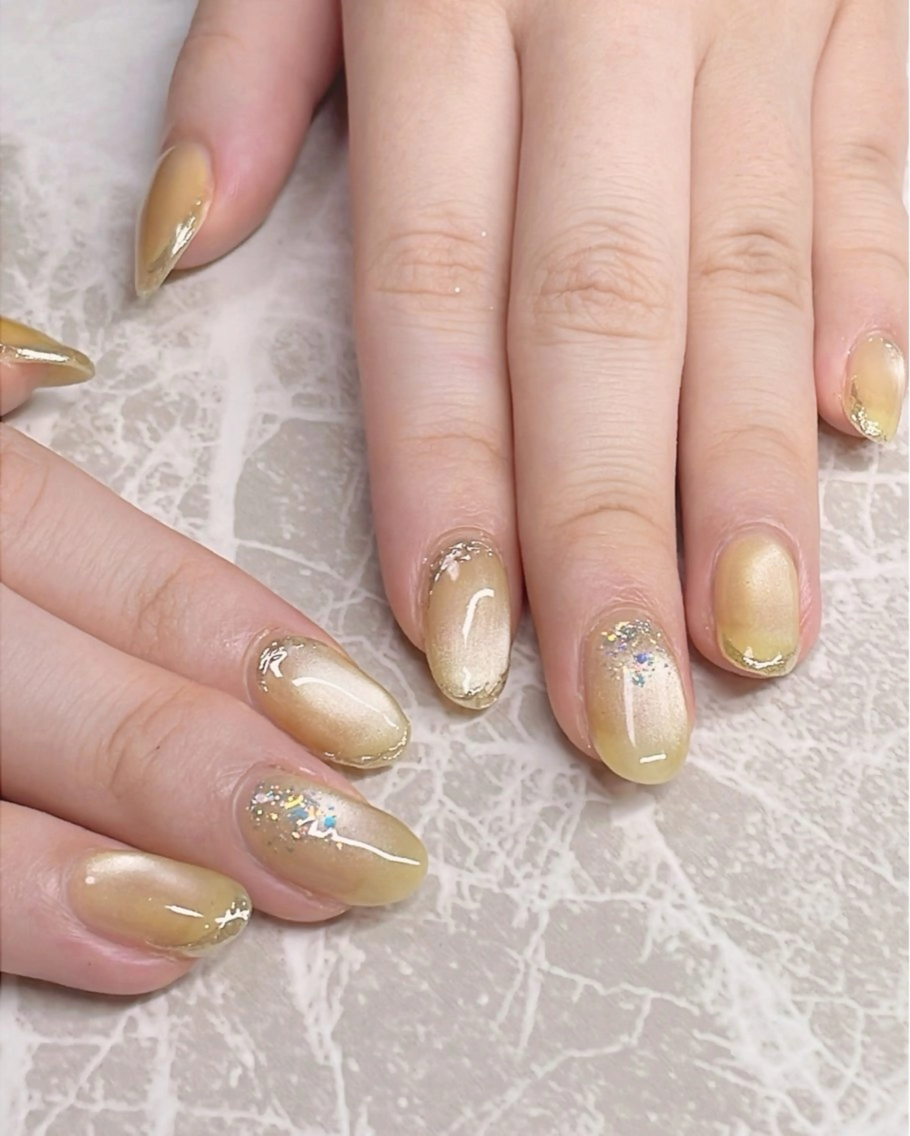 ネイル ハンドネイル 【LUCE】 maiのネイルデザイン