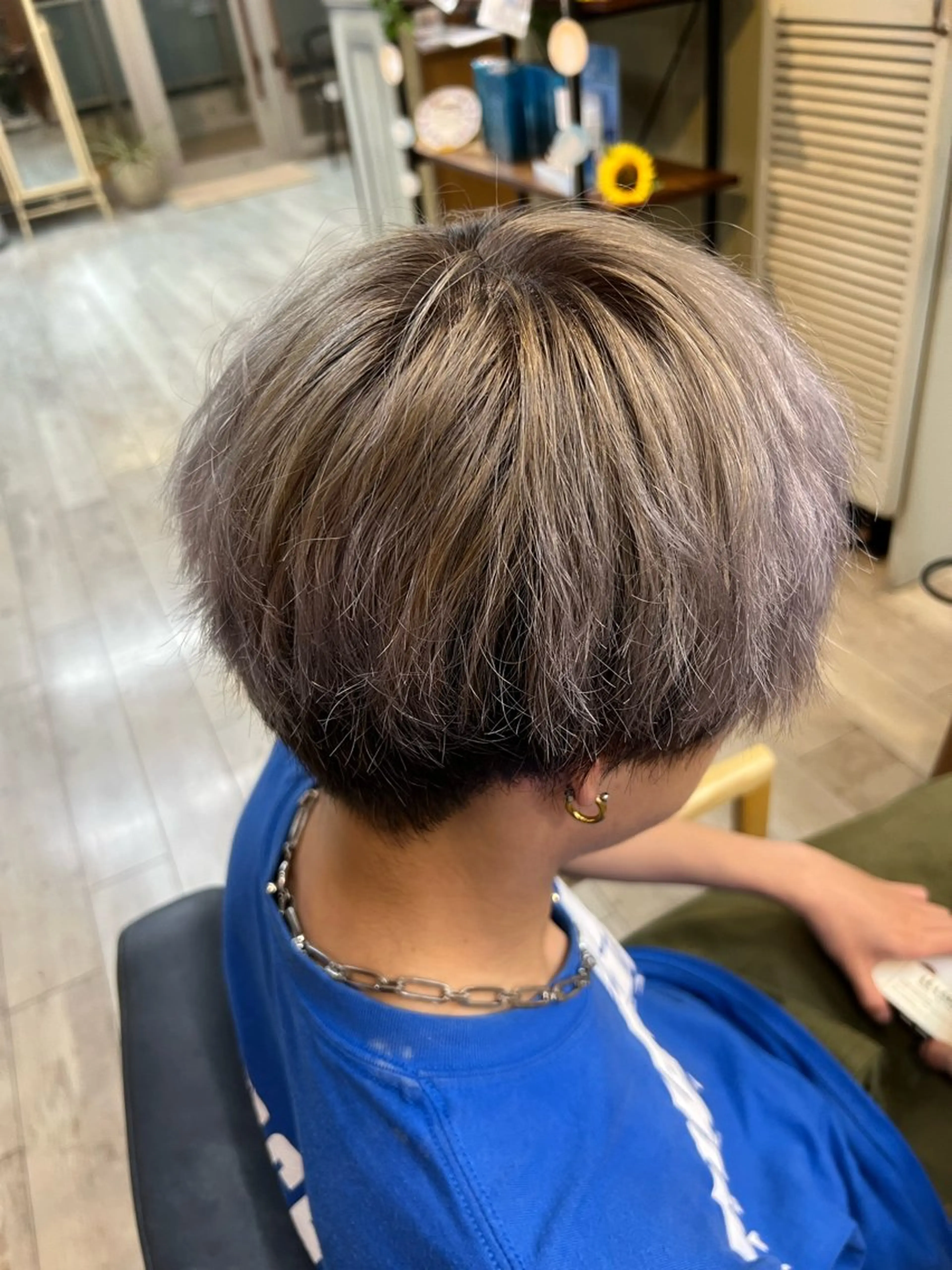 カラー メンズ 千葉 菜央 【南柏】のヘアスタイル