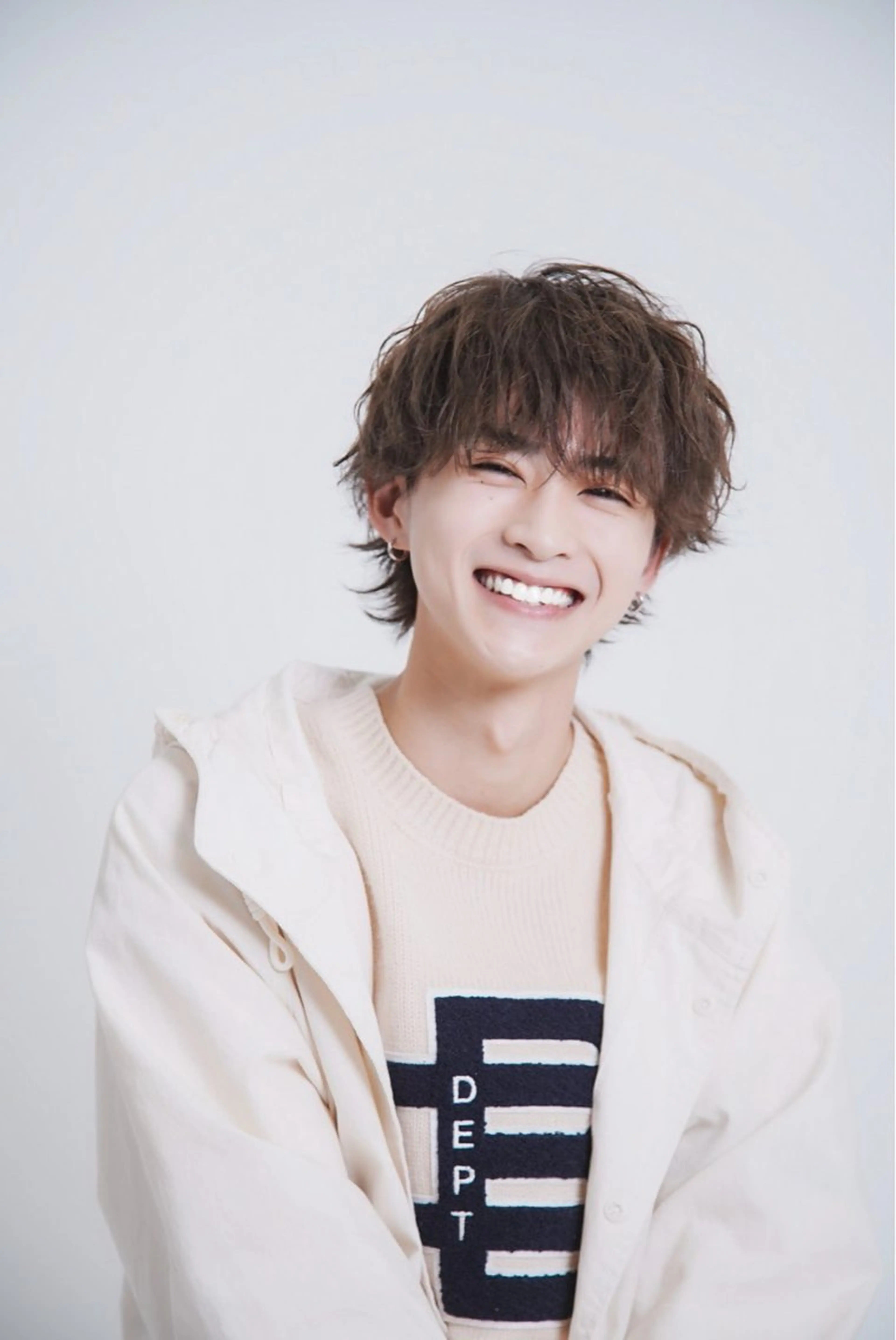 ミディアム カラー メンズ ハイトーン/メンズマ ッシュ/KYOHEIのヘアスタイル