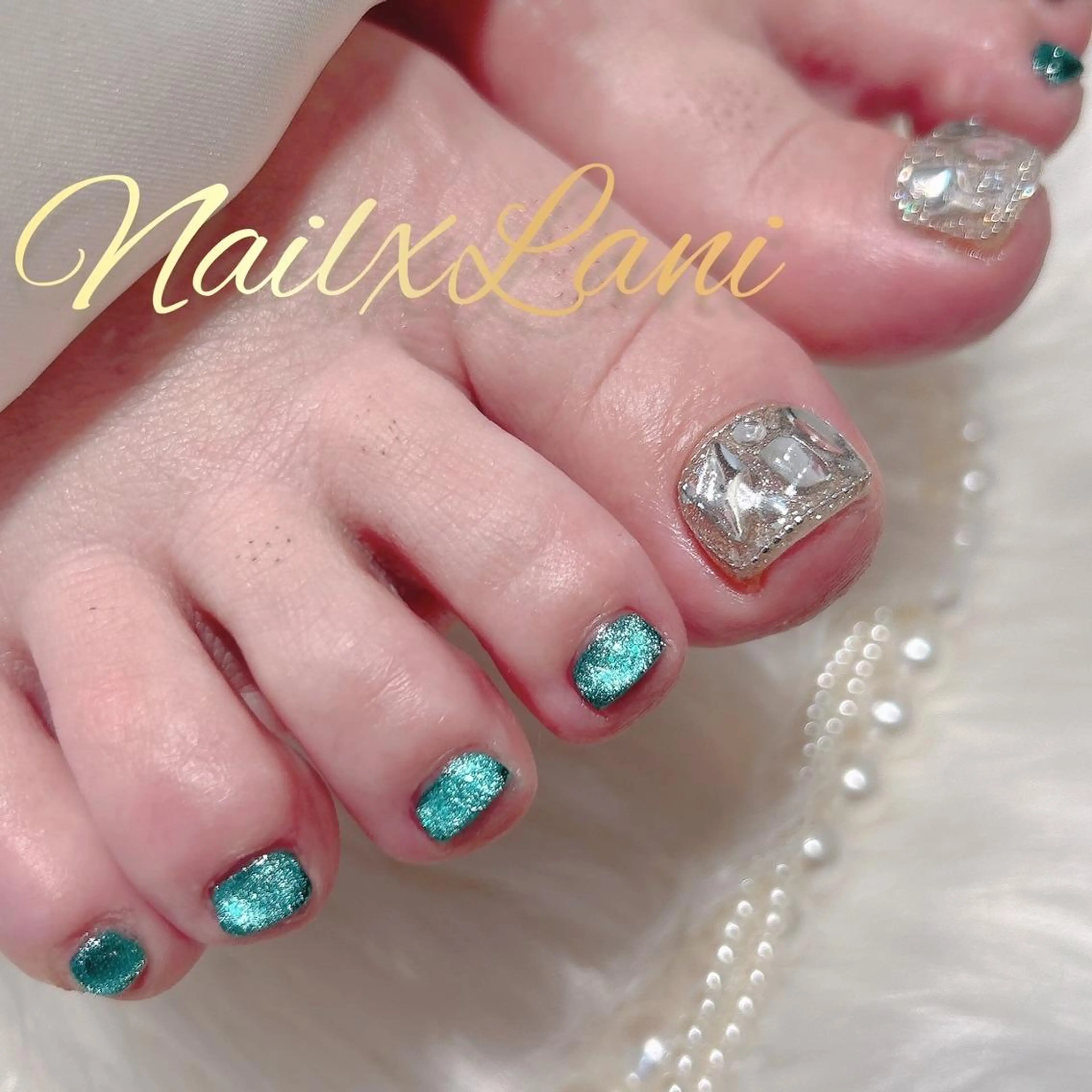 ネイル ネイル クロス ラニ 深爪矯正もお任せのネイルデザイン