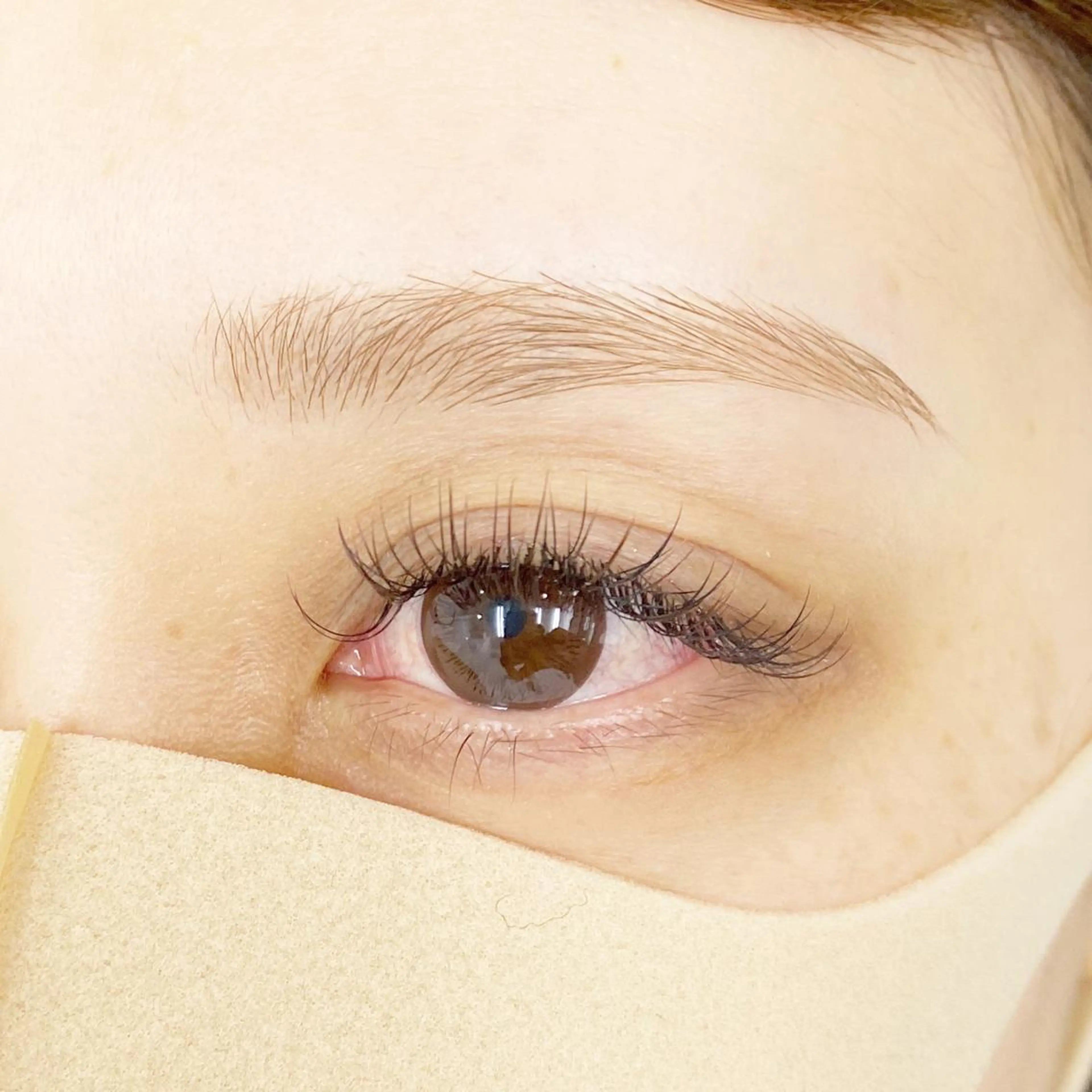 カラー アイブロウ elblink risaのマツエク・マツパデザイン