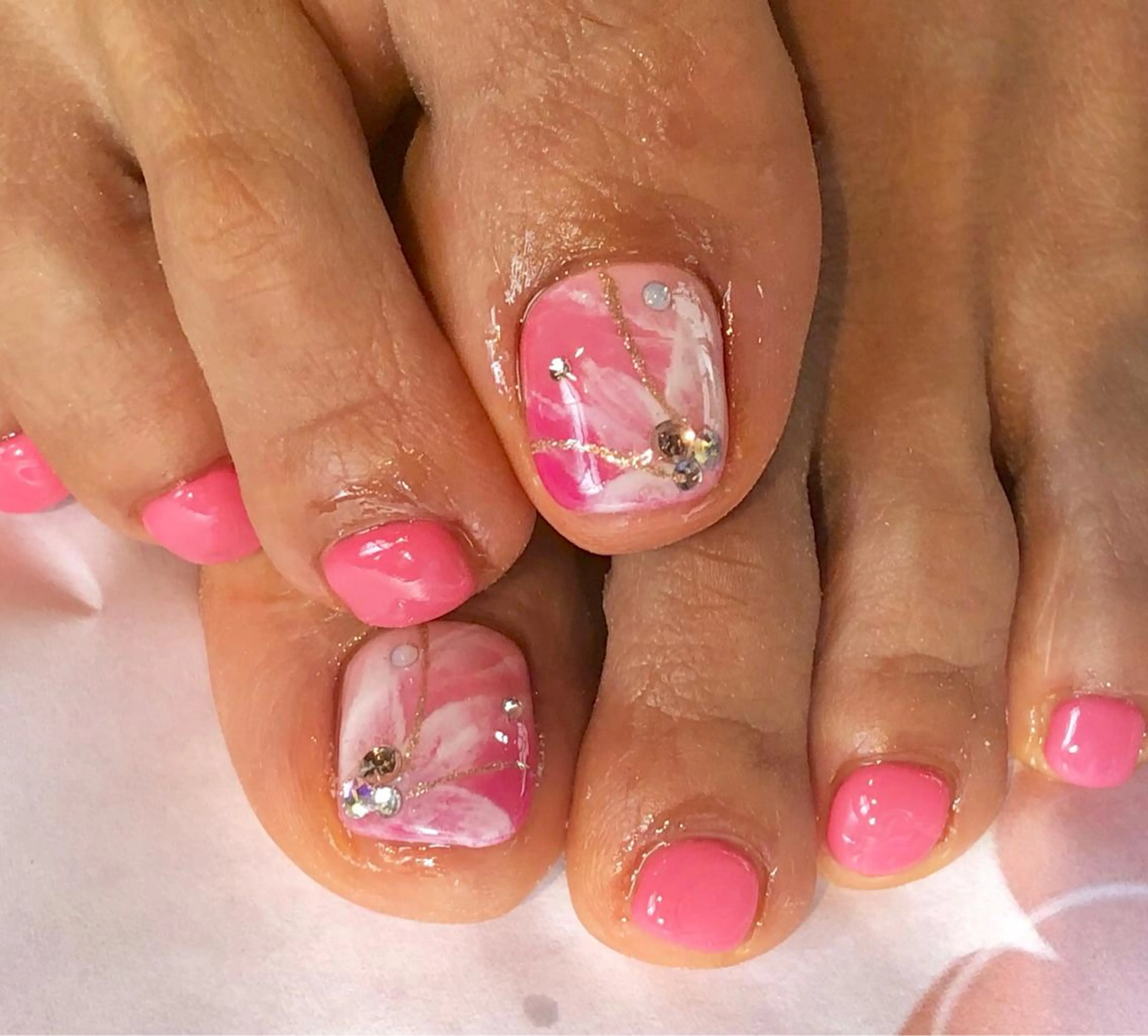 ネイル フットネイル アクアライズ所属・アクア ライズのネイルデザイン