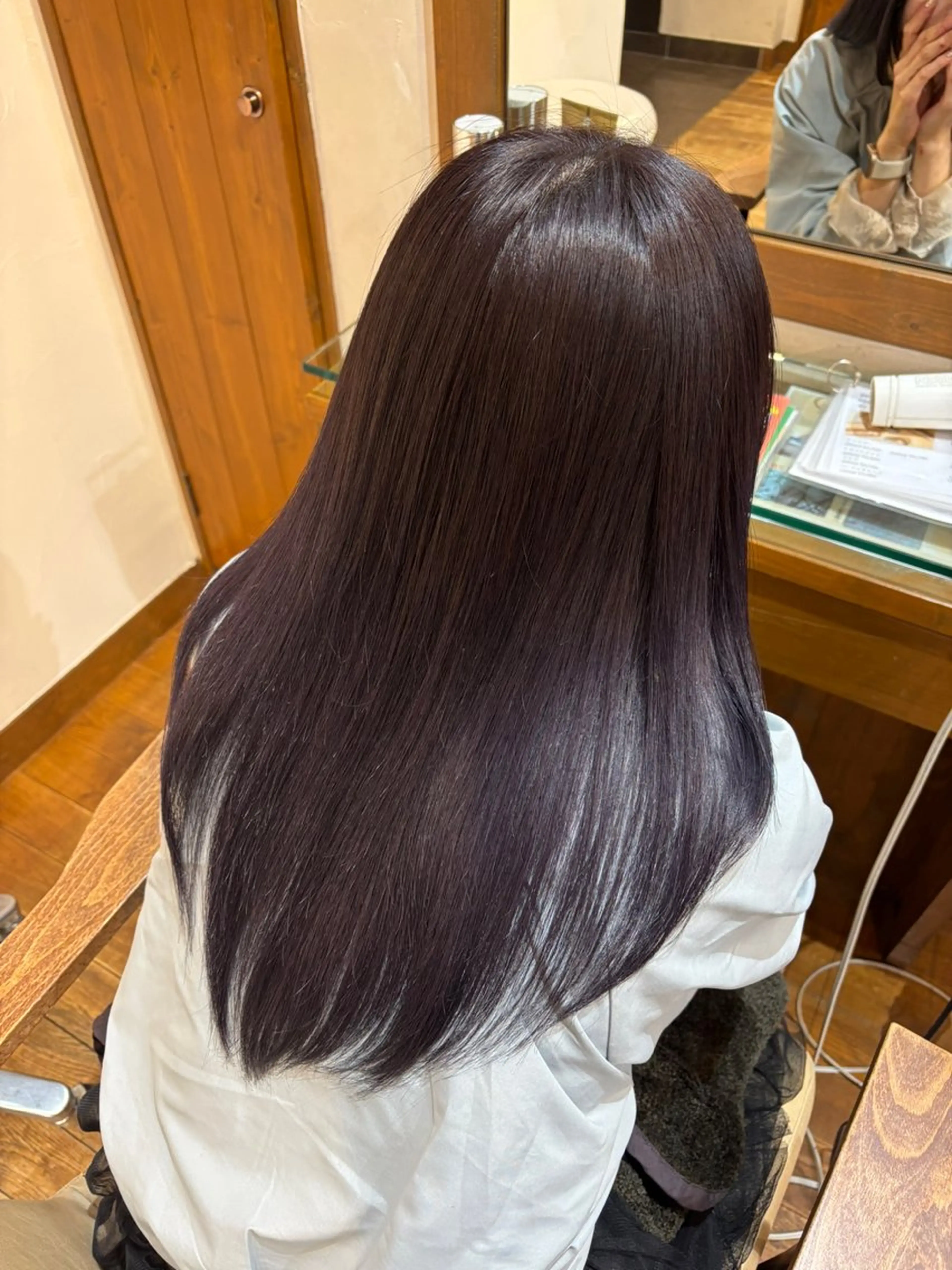 ミディアム カラー 目黒・不動前 カットモデル/モモカのヘアスタイル