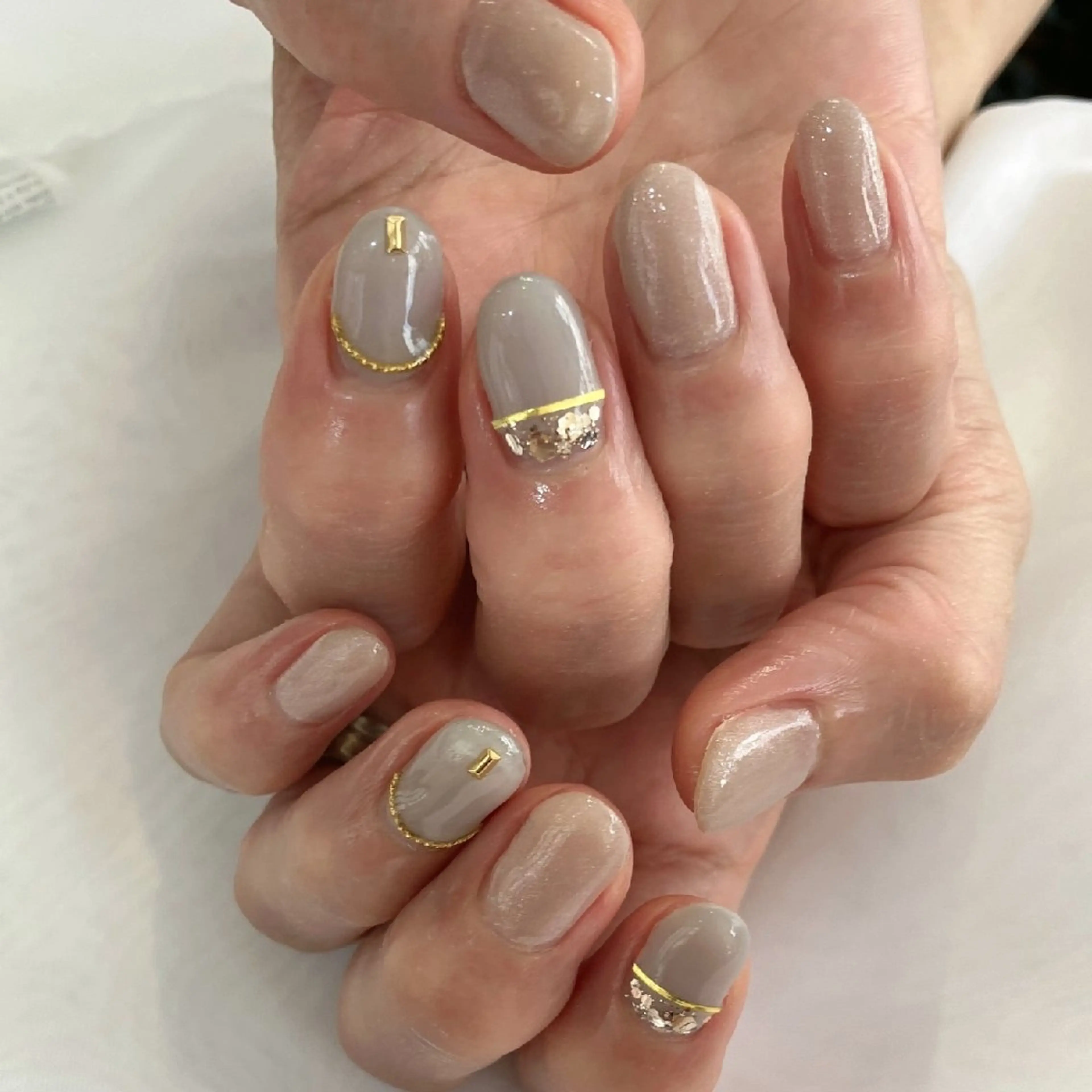 ネイル シンプルネイル ハンドネイル felicita fumi🩷のネイルデザイン