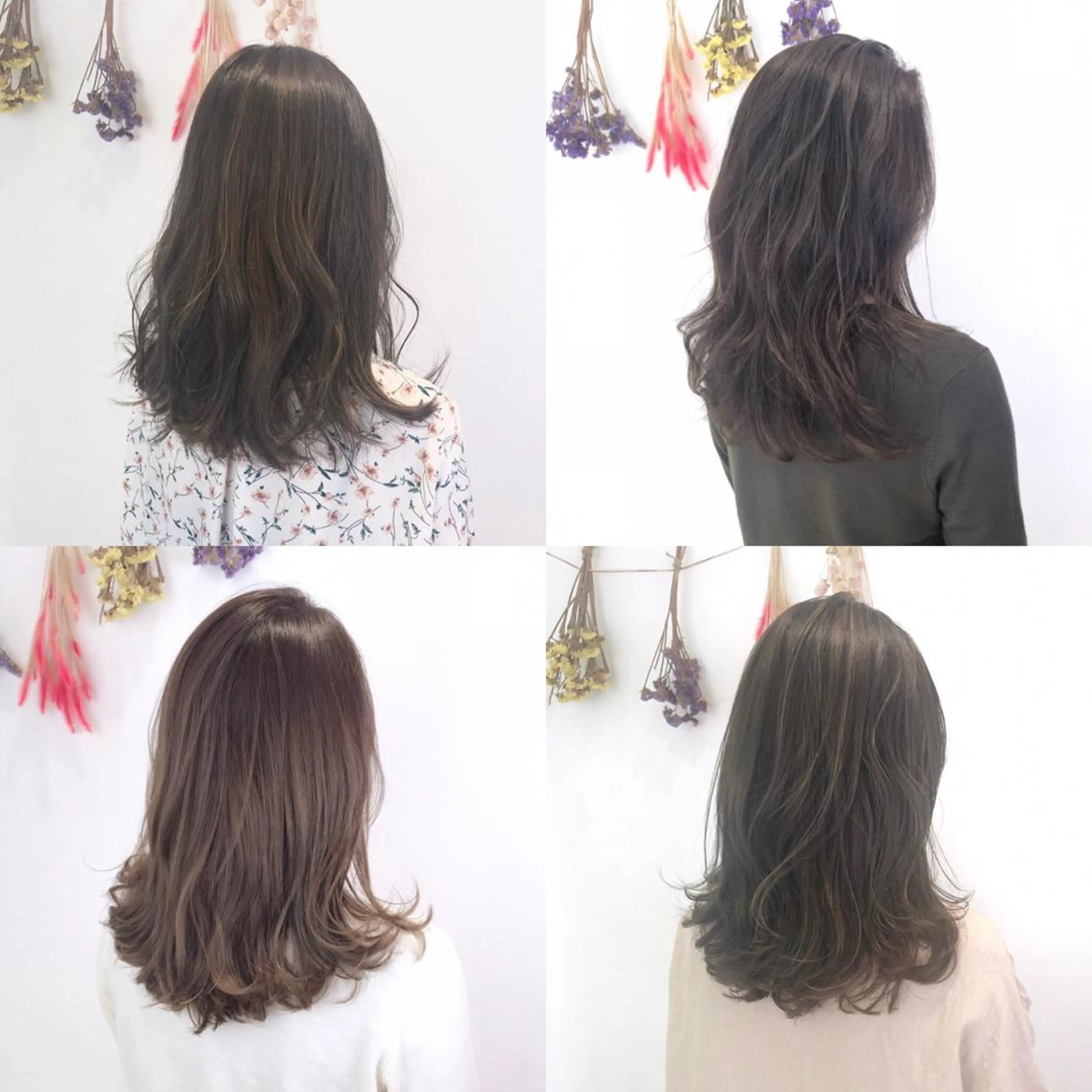 ミディアム カラー 似合わせカット🌿 前川のヘアスタイル