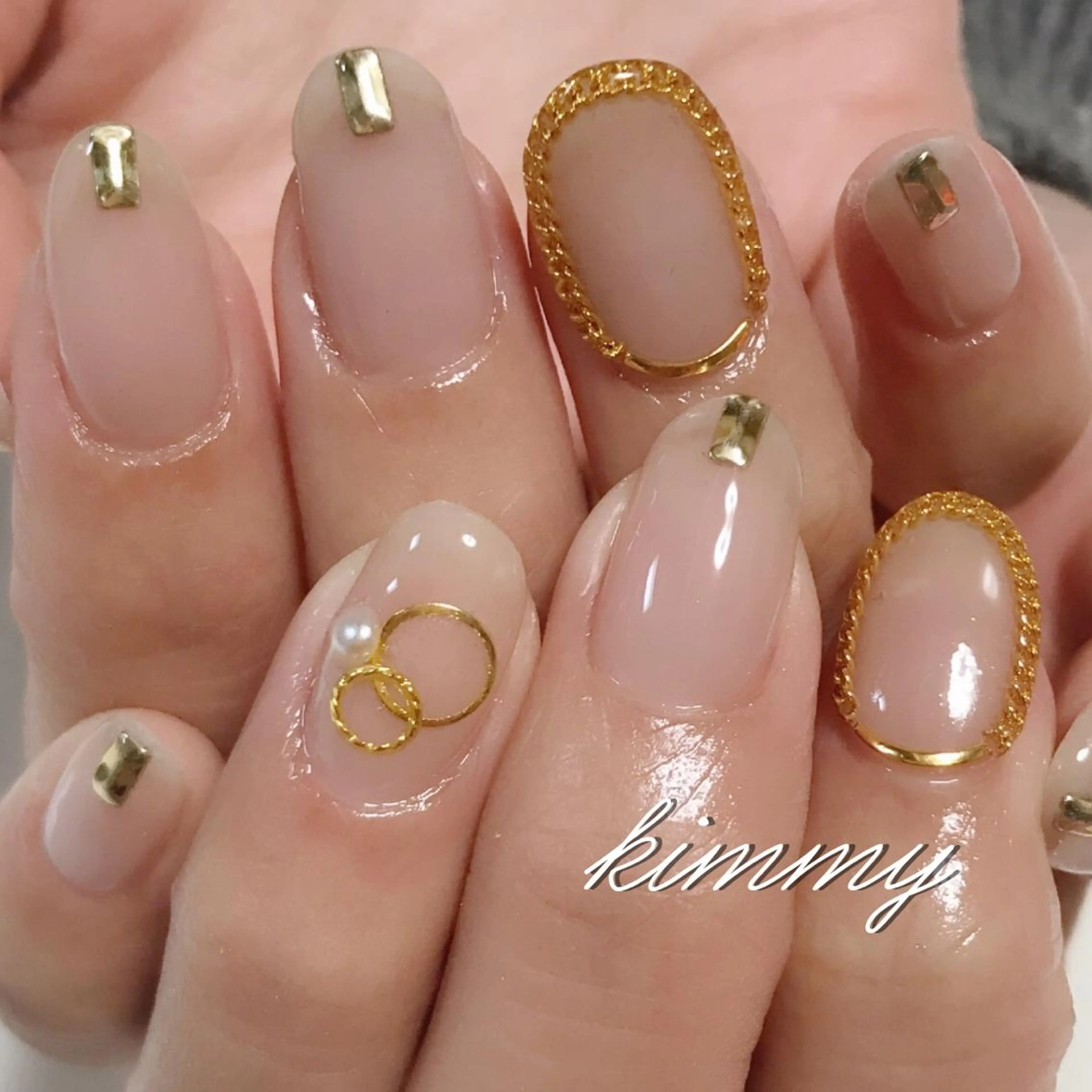 ネイル ハンドネイル kimmy nailsのネイルデザイン