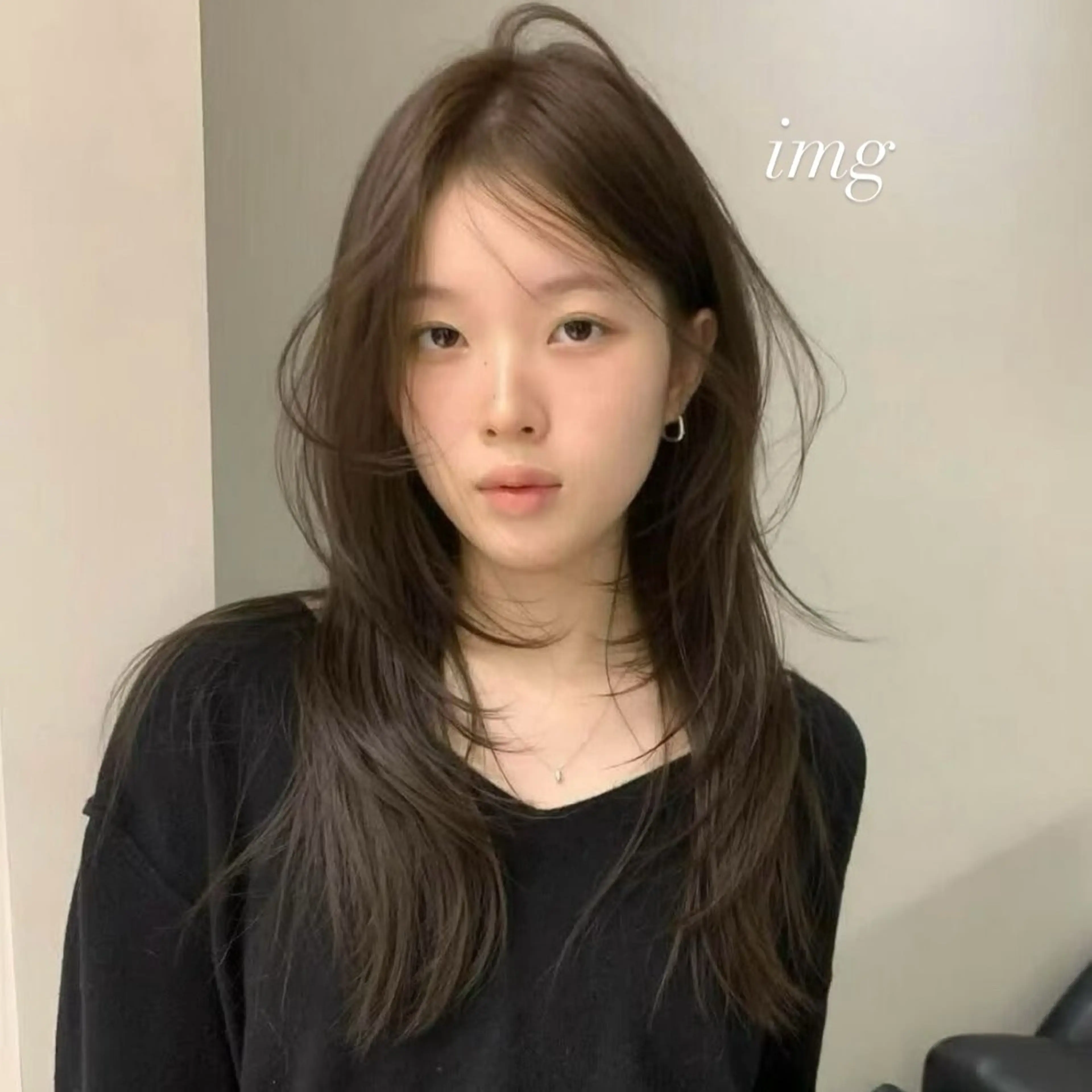 ロング レイヤーカット💎 髪質改善のヘアスタイル