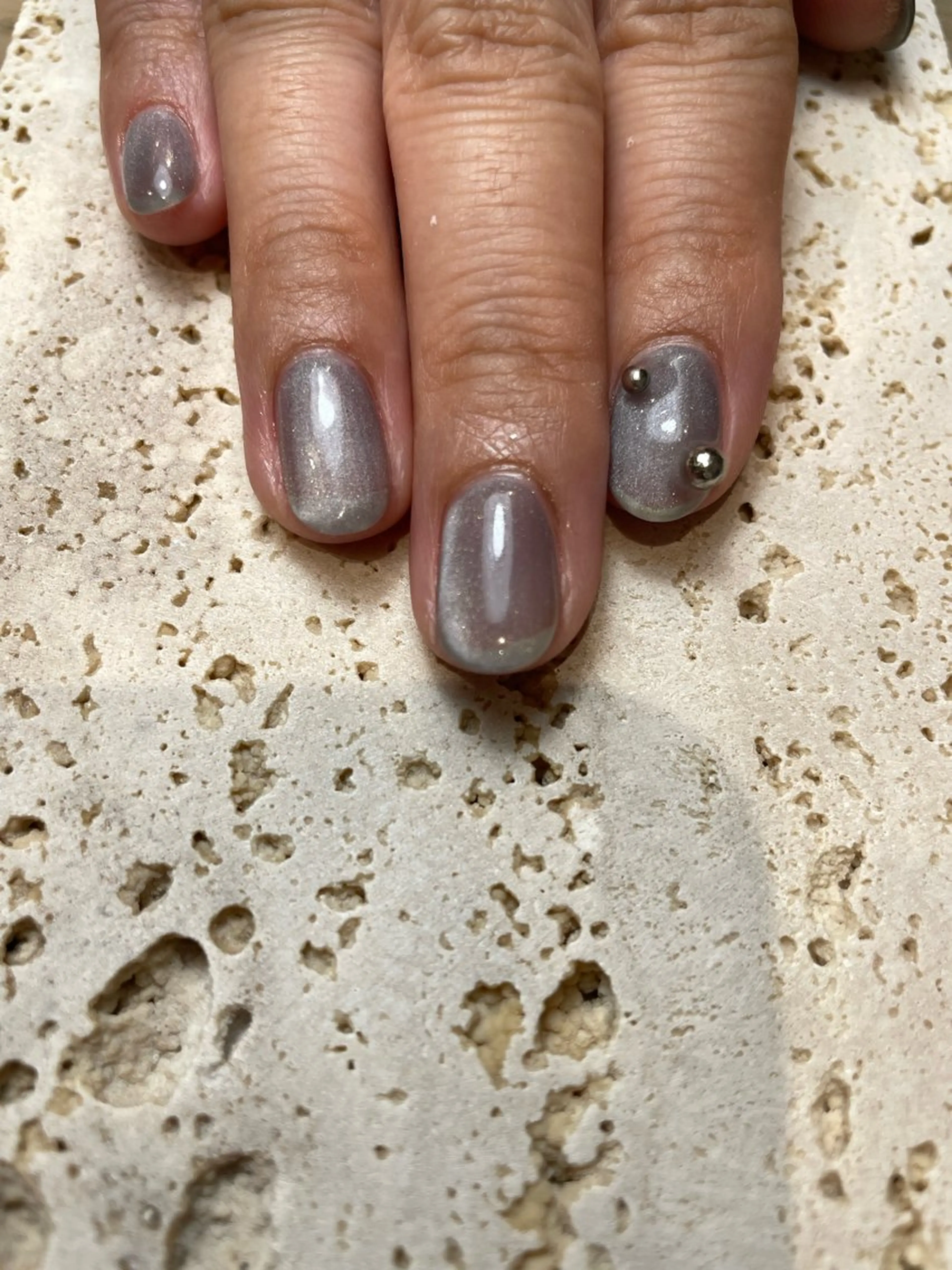ネイル マグネットネイル nail atelier Kのネイルデザイン