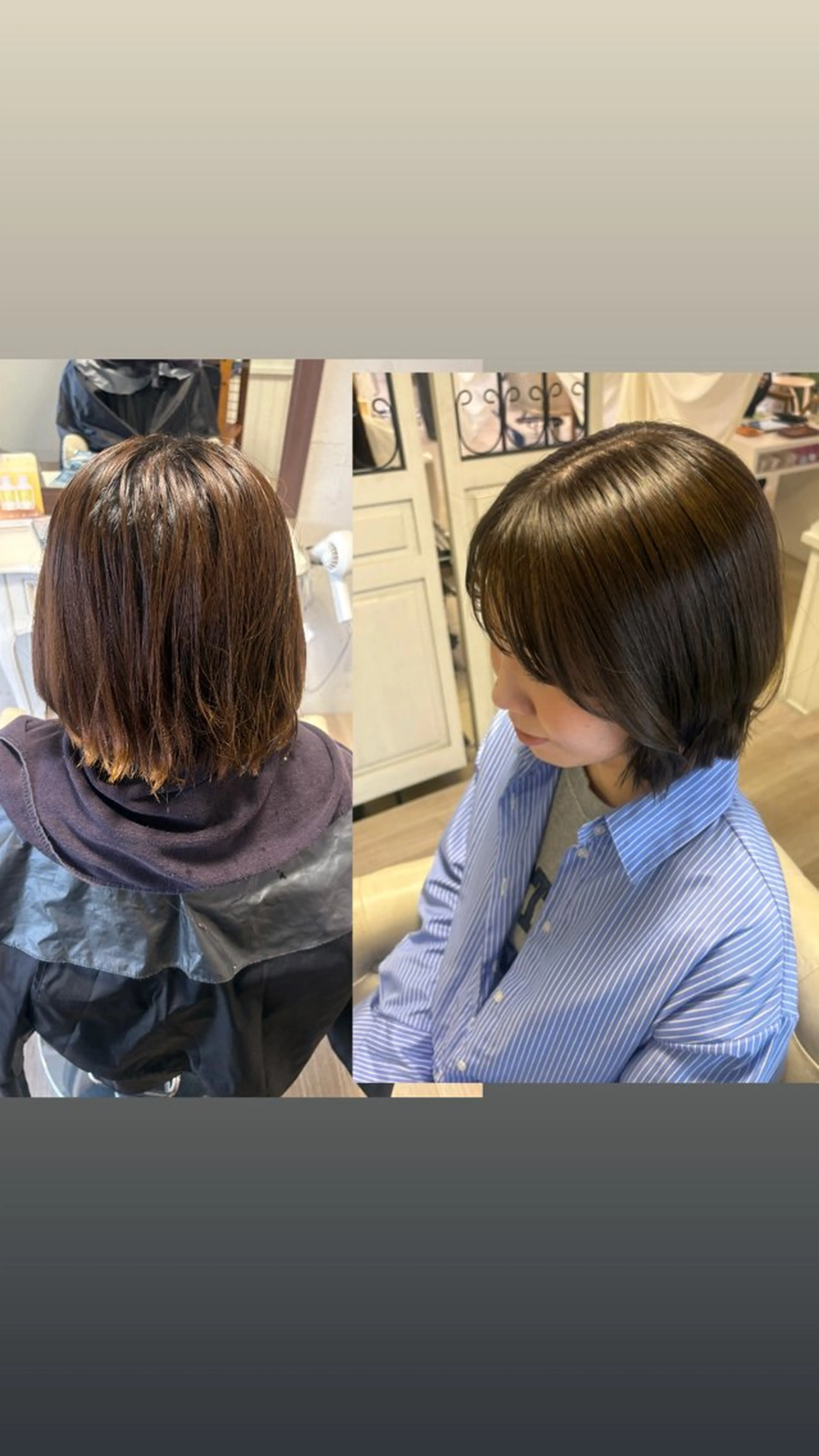 ミディアム カラー ヘアカラー トリートメント Rio /eMu☆･:*のヘアスタイル