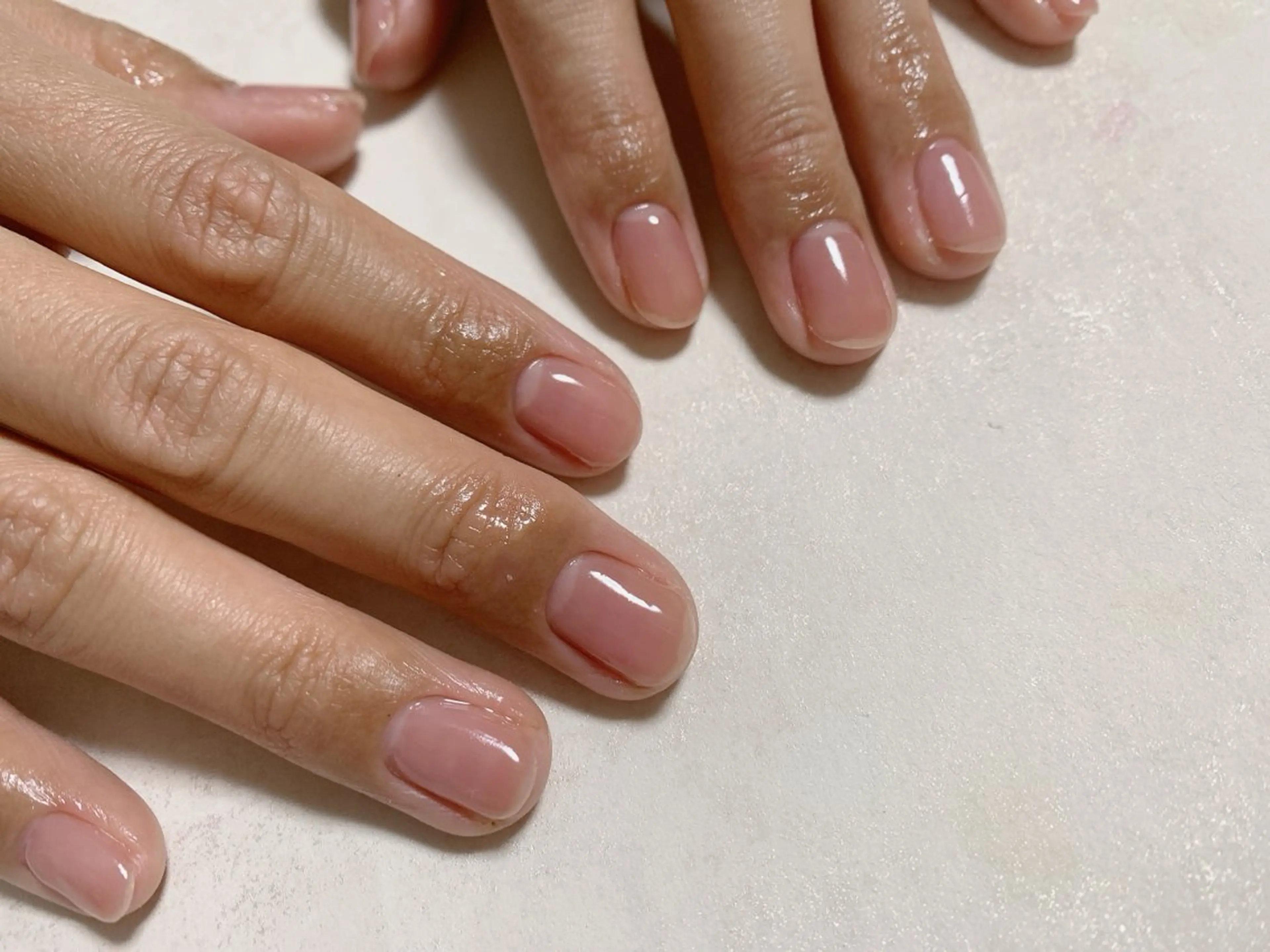 ネイル ジェルネイル 韓国ネイル メンズネイル ワンカラーネイル パラジェル kiki nail たまプラーザのネイルデザイン
