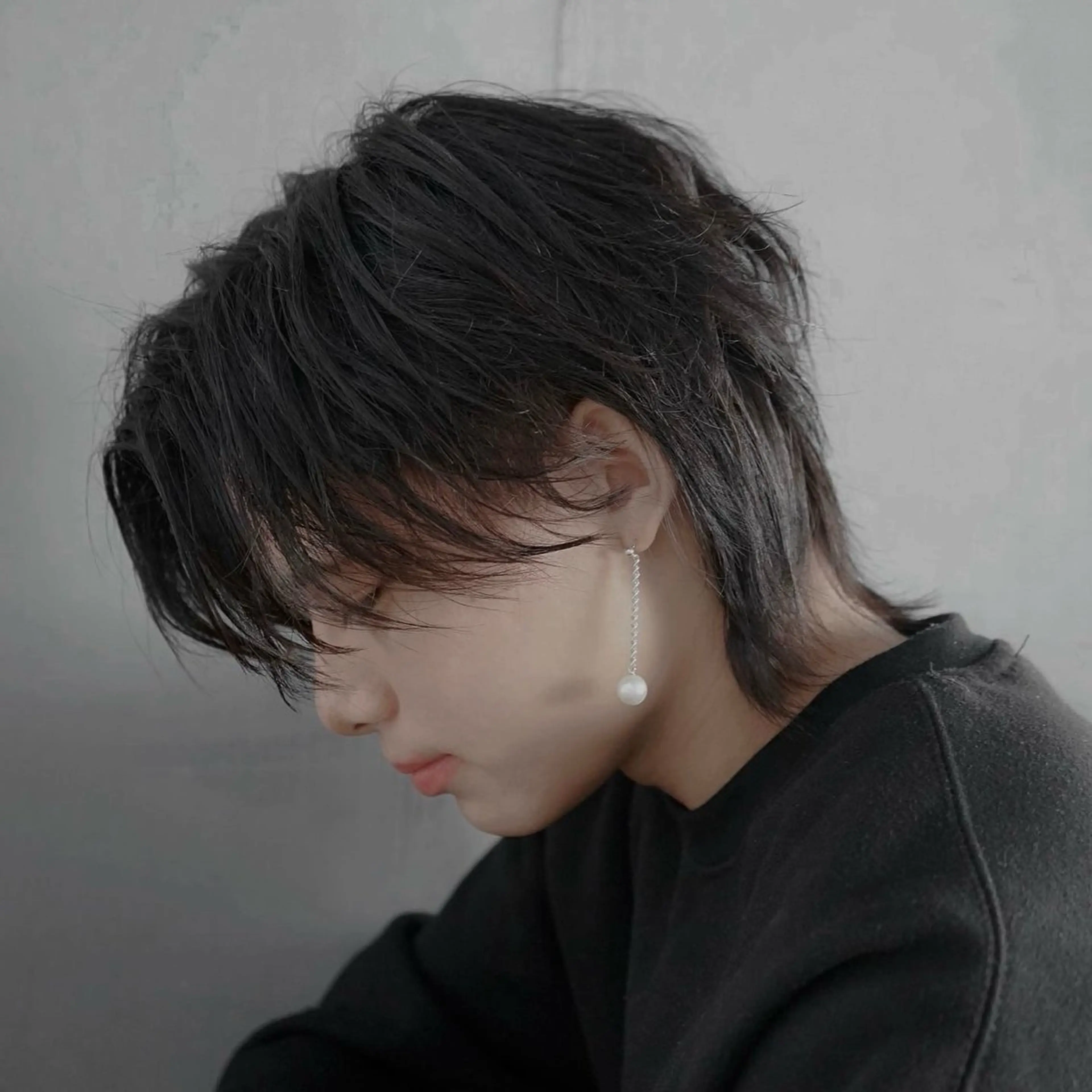 ミディアム パーマ メンズ ツイストスパイラル/ 😈波巻き/いっさのヘアスタイル