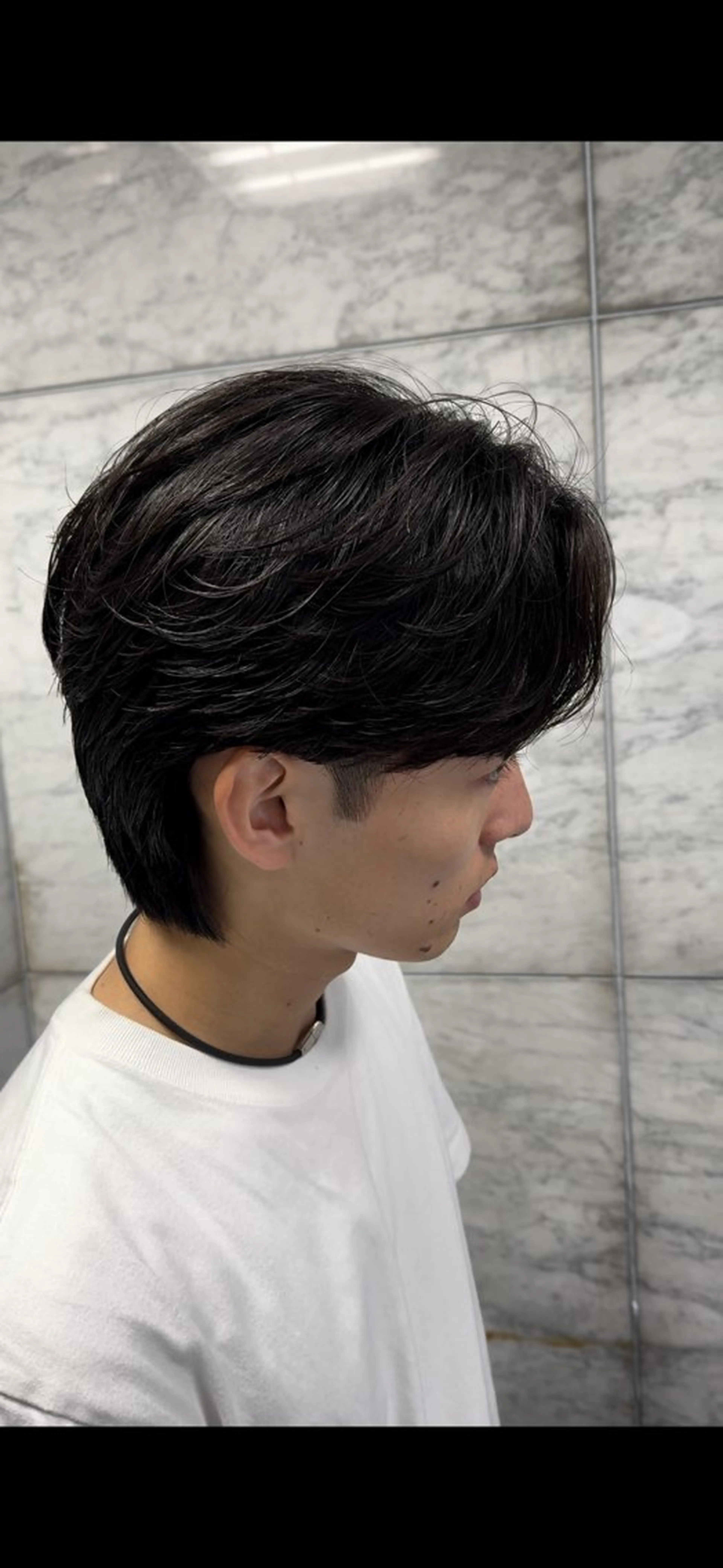 パーマ メンズ カット パーマ パーマ／京都駅 ／メンズ/藤井　翔のヘアスタイル